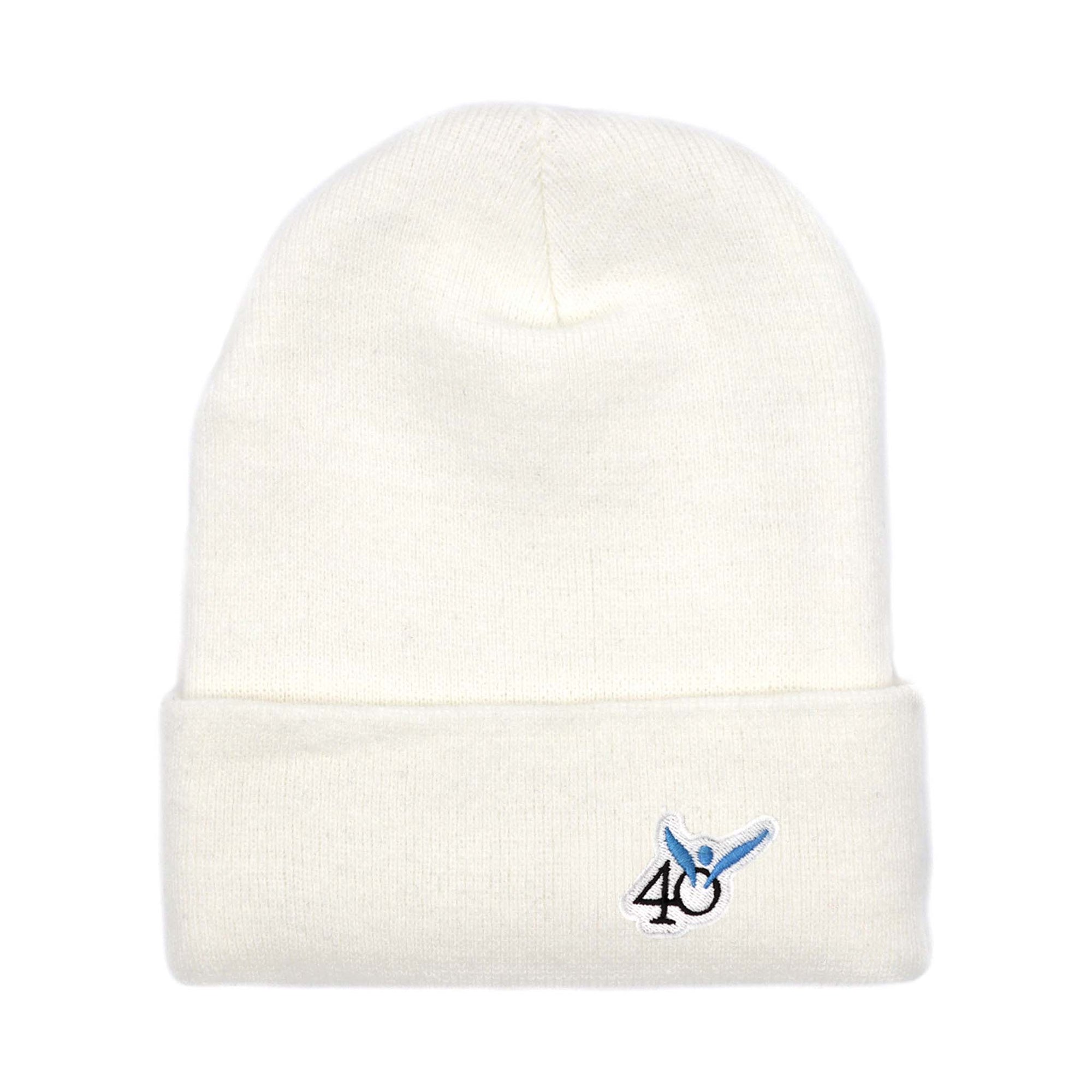 40DFL Angel Cuffed Beanie