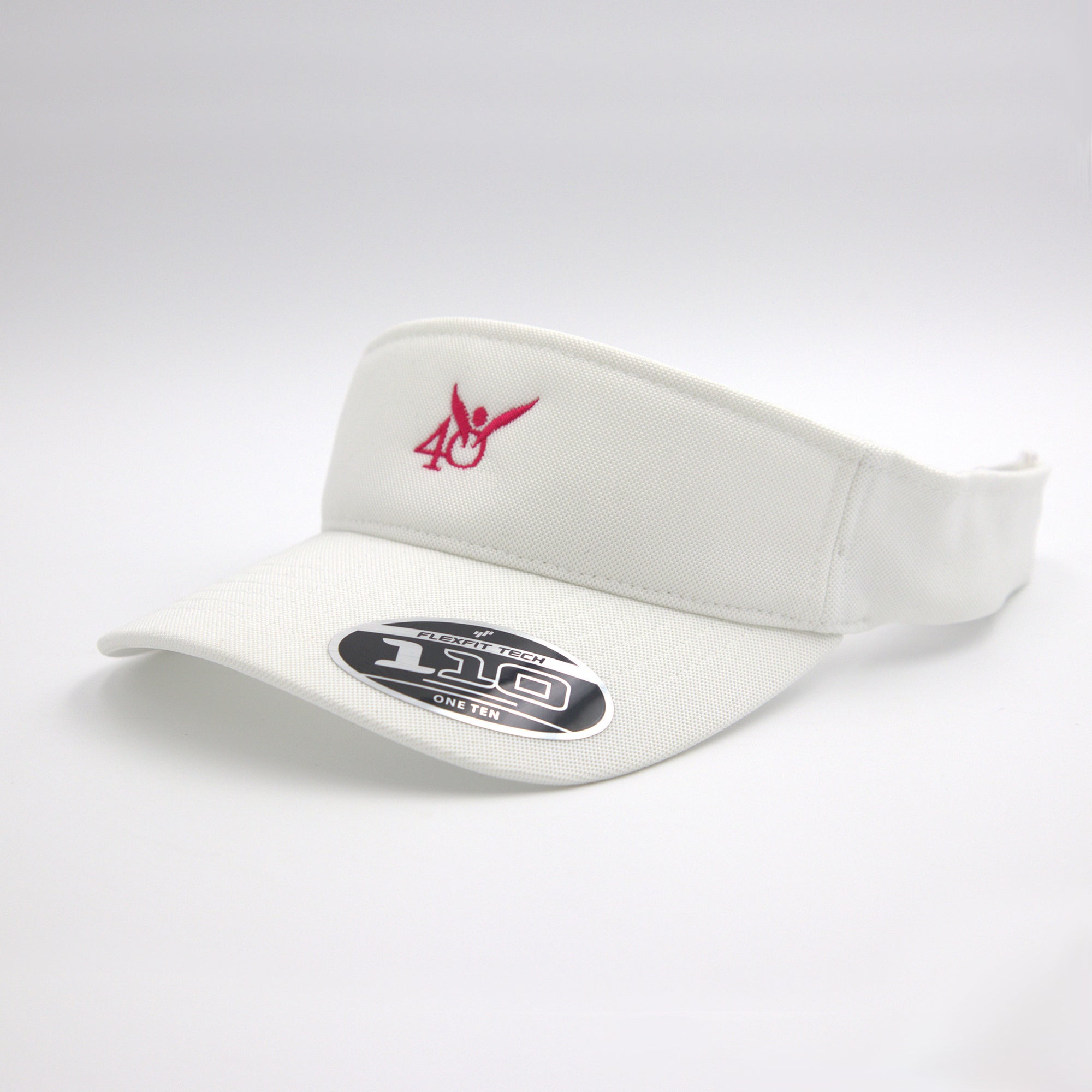 40DFL Angel Visor (White/Pink)