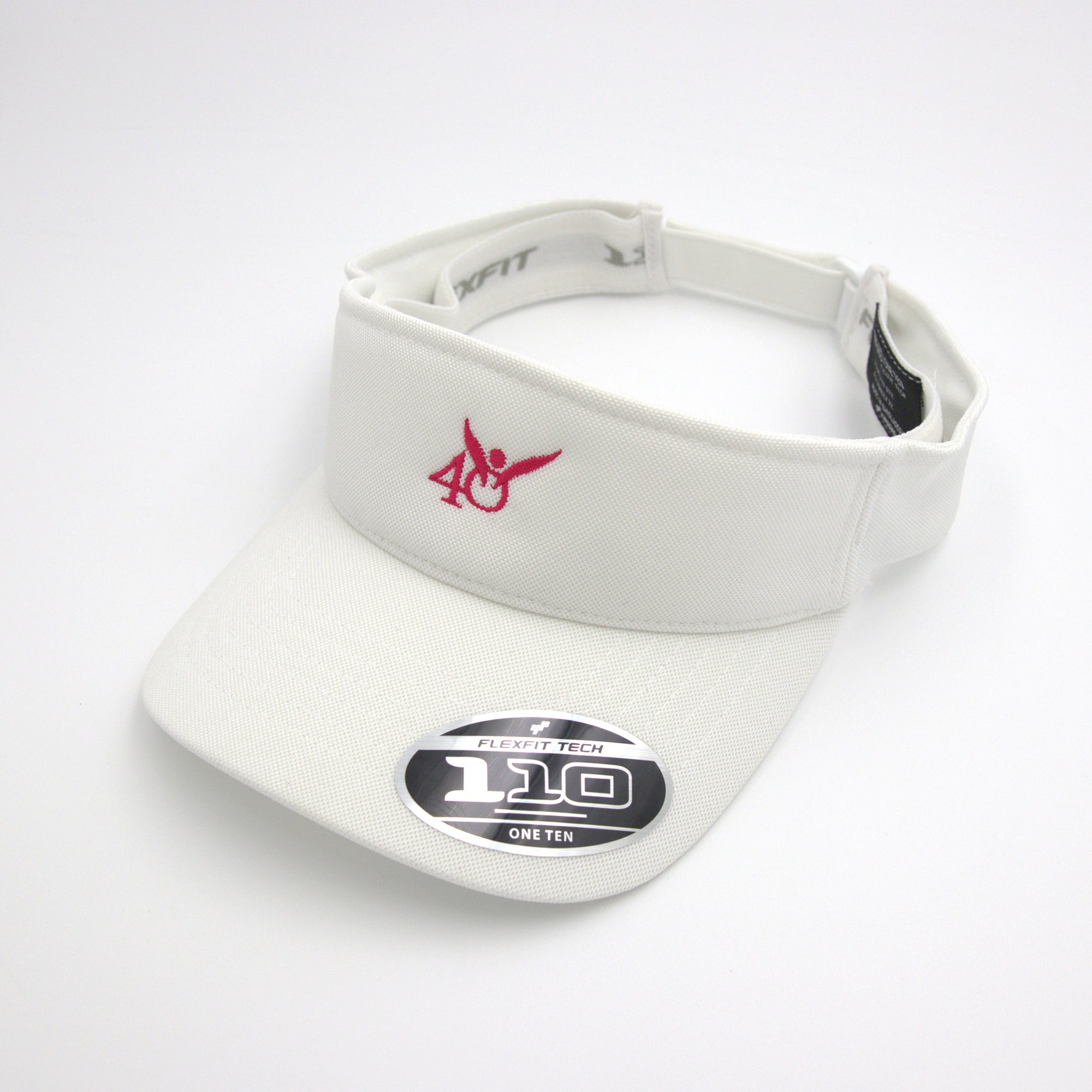 40DFL Angel Visor (White/Pink)