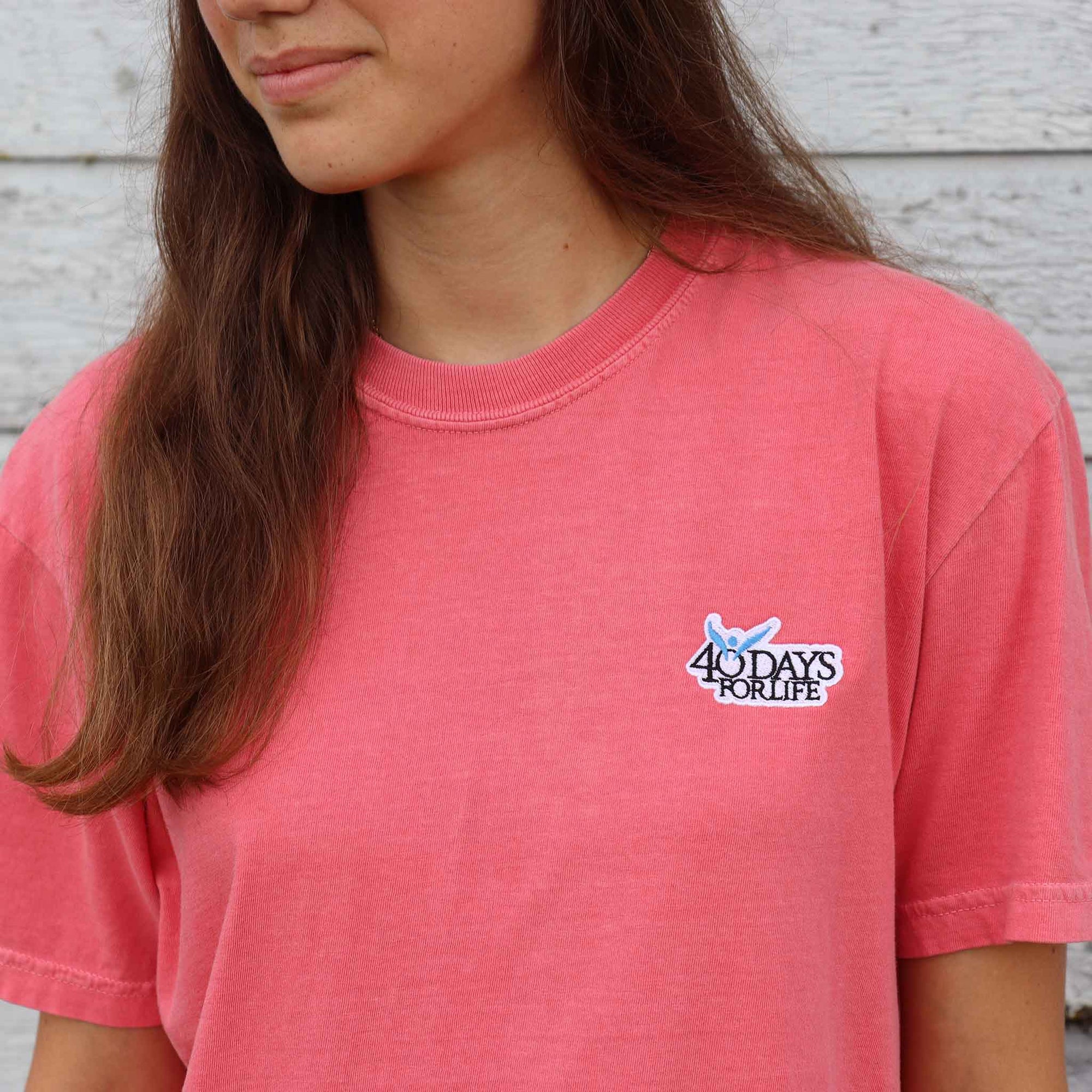 40DFL Stacked Logo Comfort Colors® T-Shirt