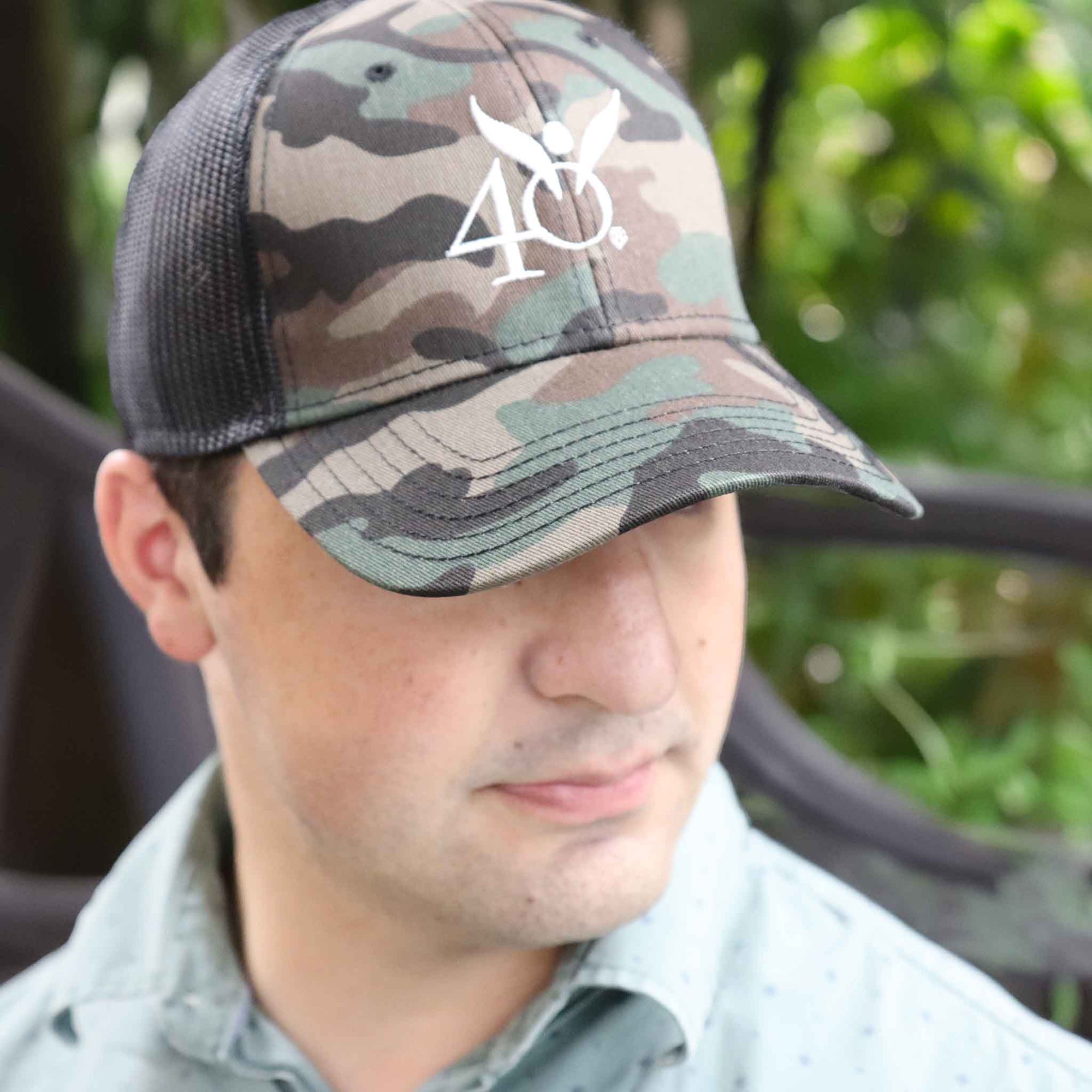 40DFL Angel Camo Hat