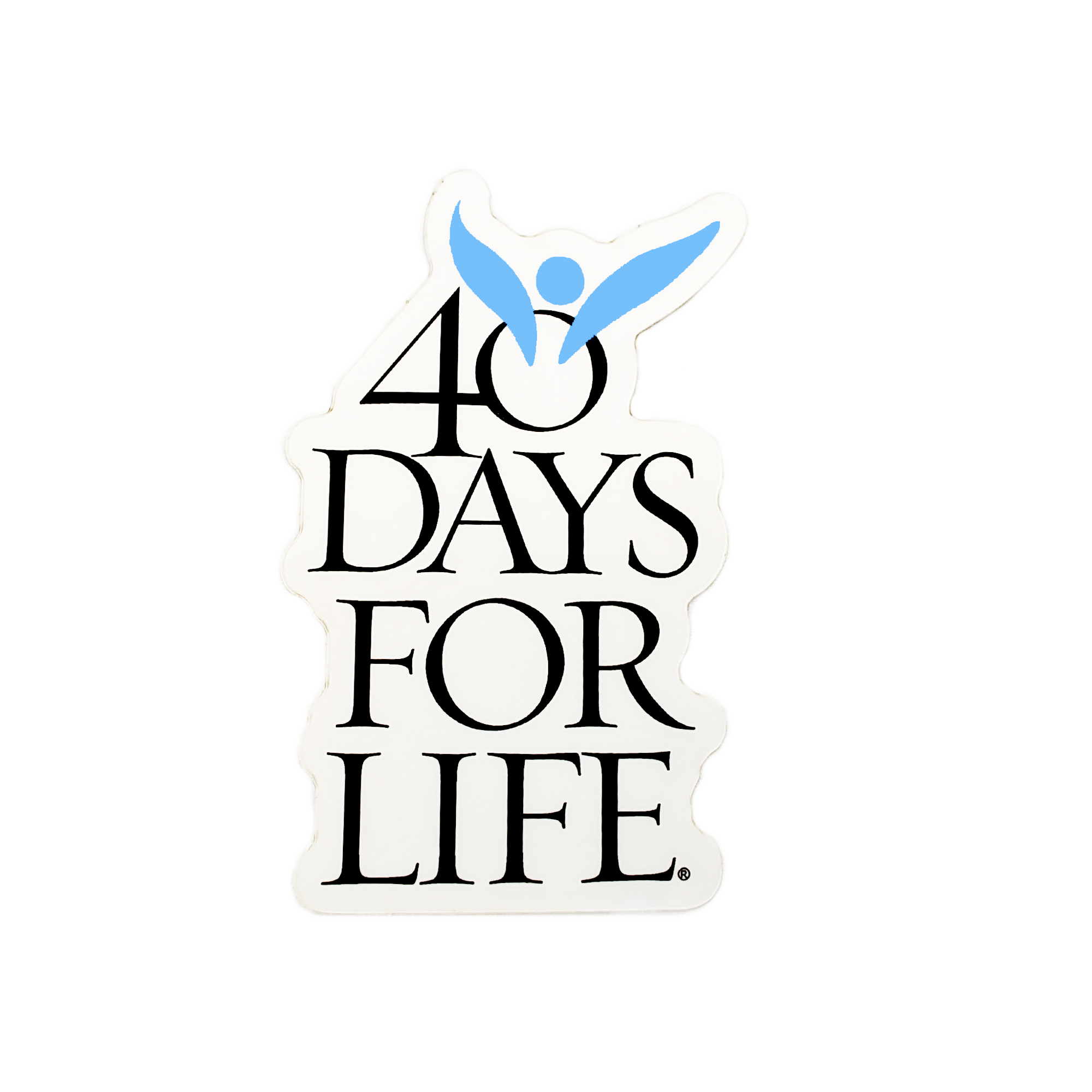 40DFL Logo Sticker