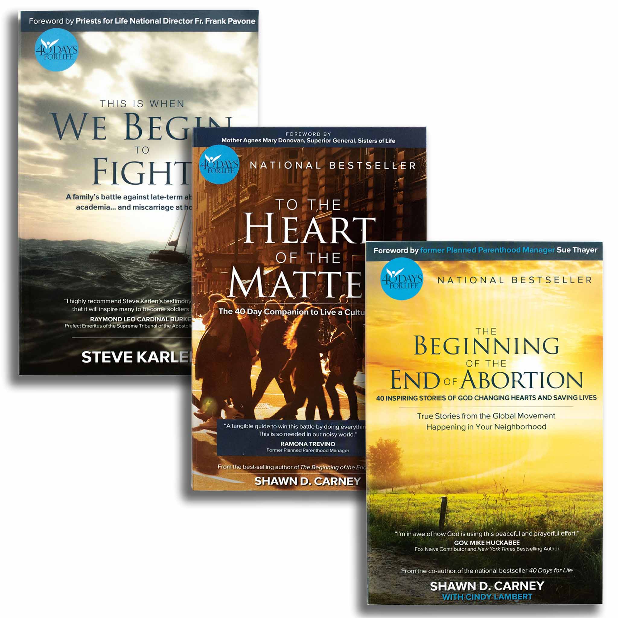 Bundle: We Begin to Fight / Heart of the Matter / The Beginning of the End of Abortion