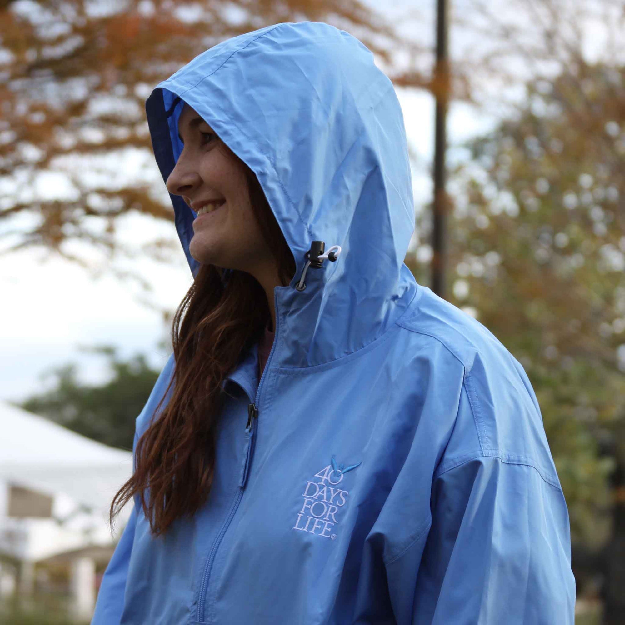 40DFL Champion® Packable Windbreaker