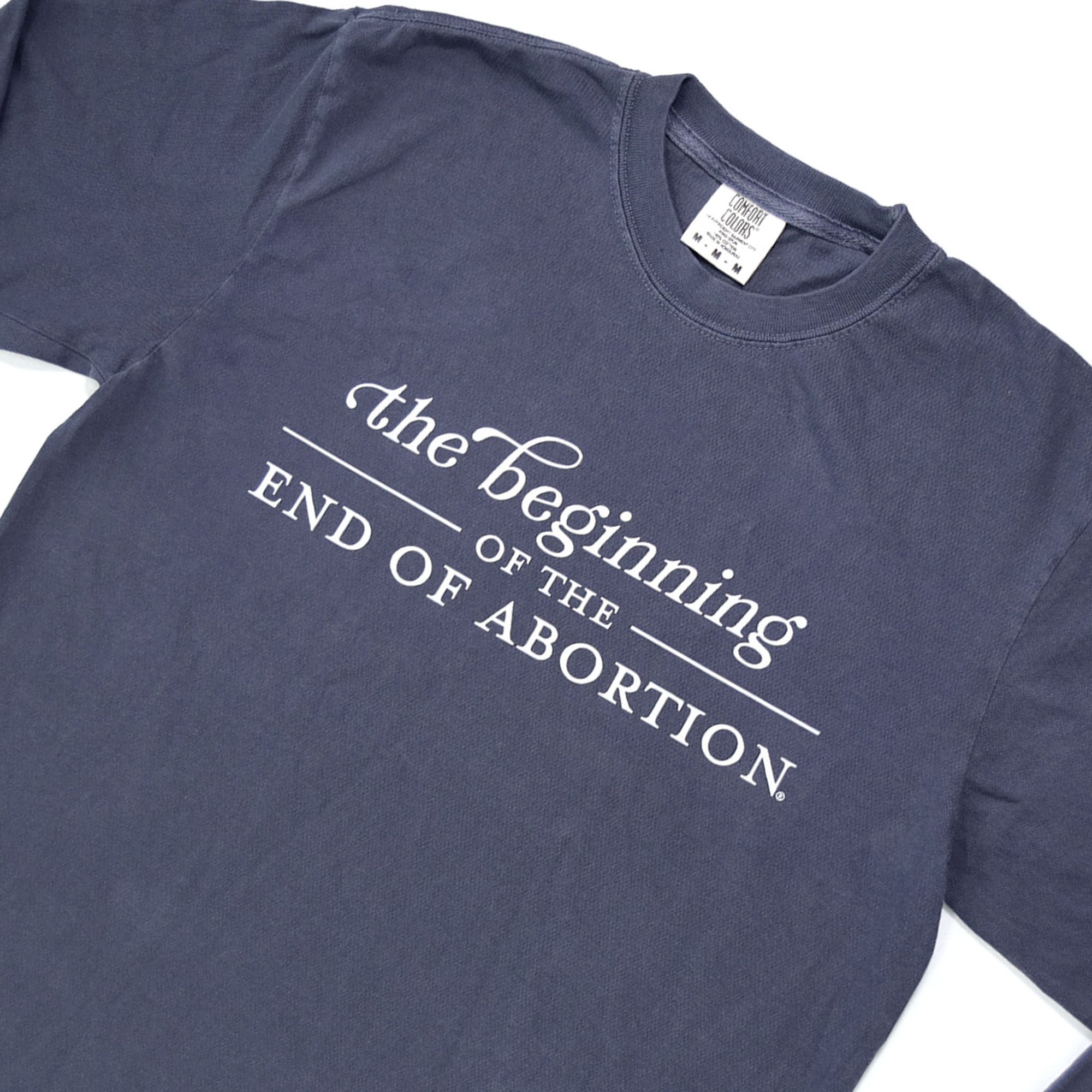 The Beginning of The End of Abortion Comfort Colors®  Long Sleeve T-Shirt