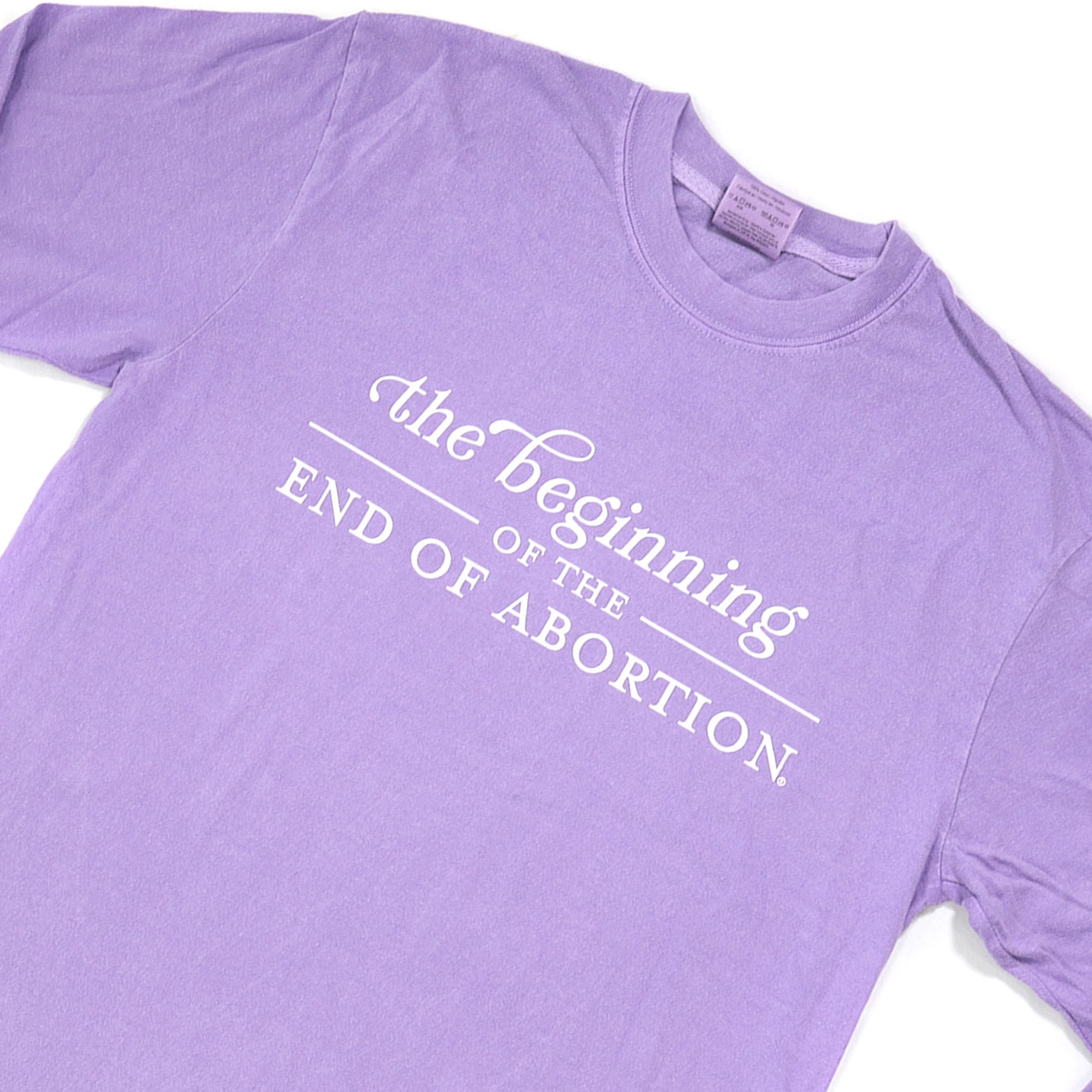 The Beginning of The End of Abortion Comfort Colors®  Long Sleeve T-Shirt