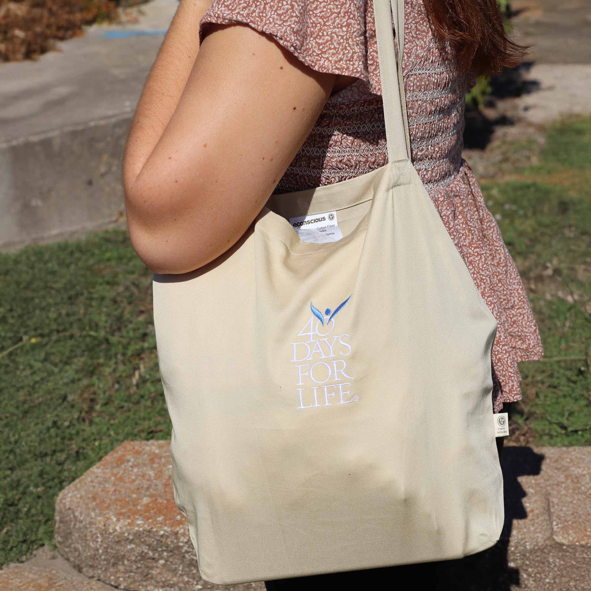 100% Organic Tote Bag