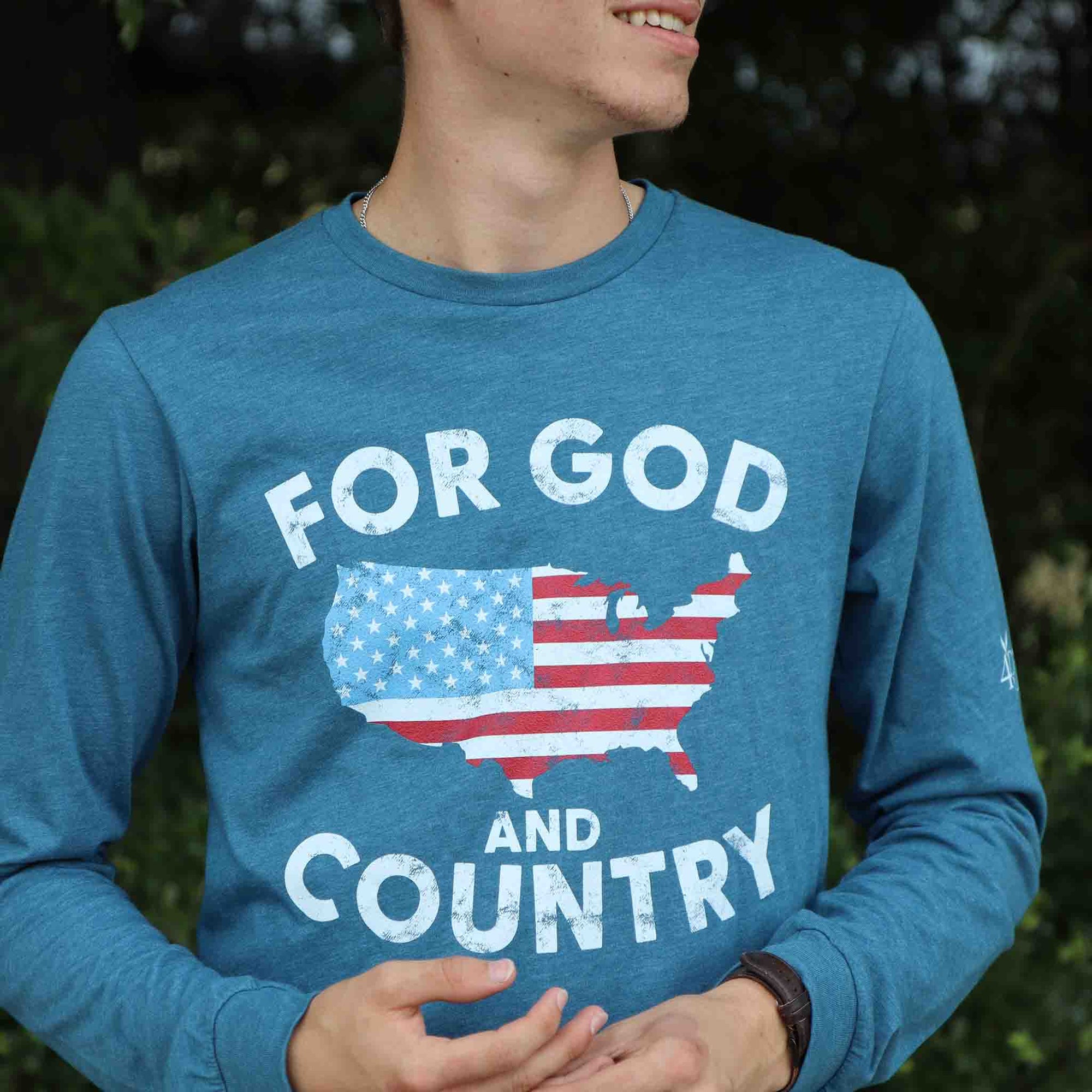 For God and Country Long Sleeve