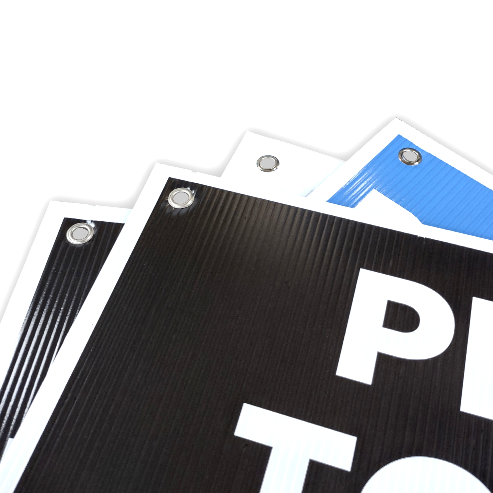 Grommeted Signs