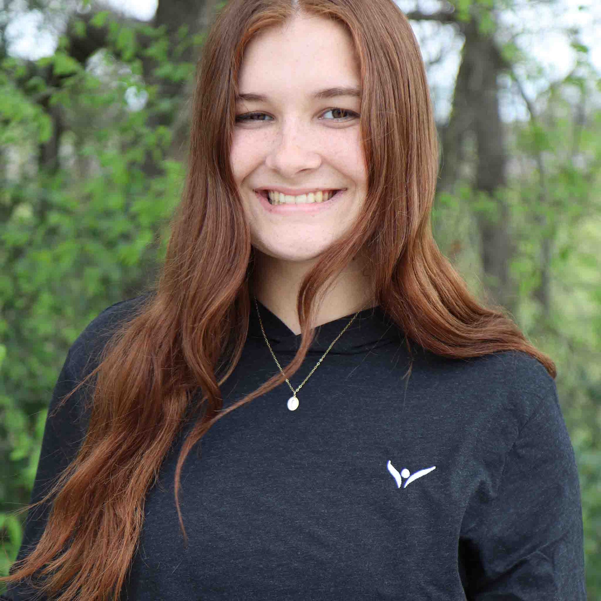 Signature Angel Hooded Long Sleeve T-Shirt