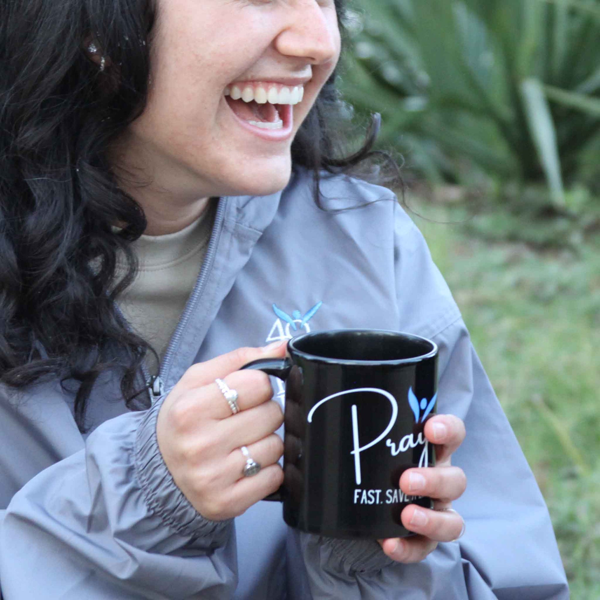 Pray Fast Save a Life Mug