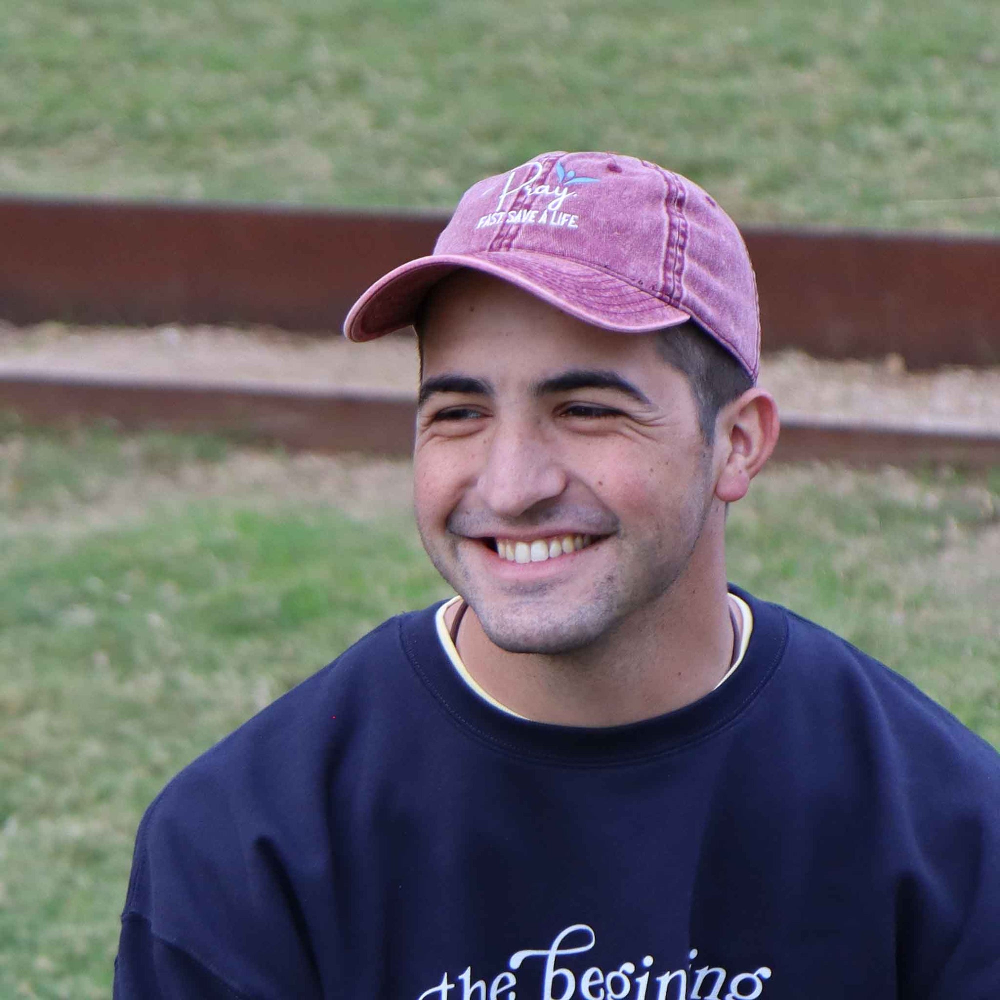 Pray Fast Save a Life Vintage Cap