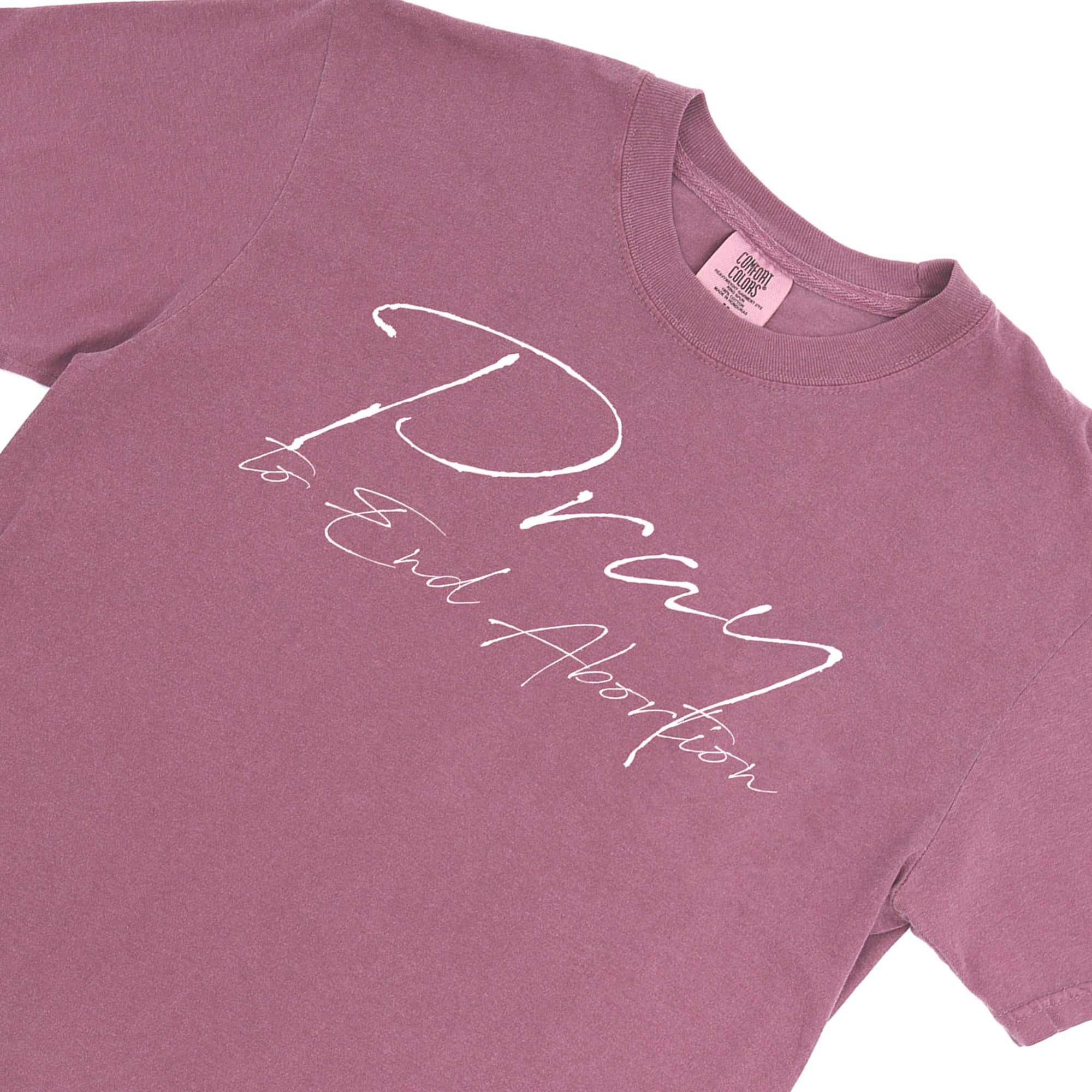 Pray to End Abortion Comfort Colors® T-Shirt