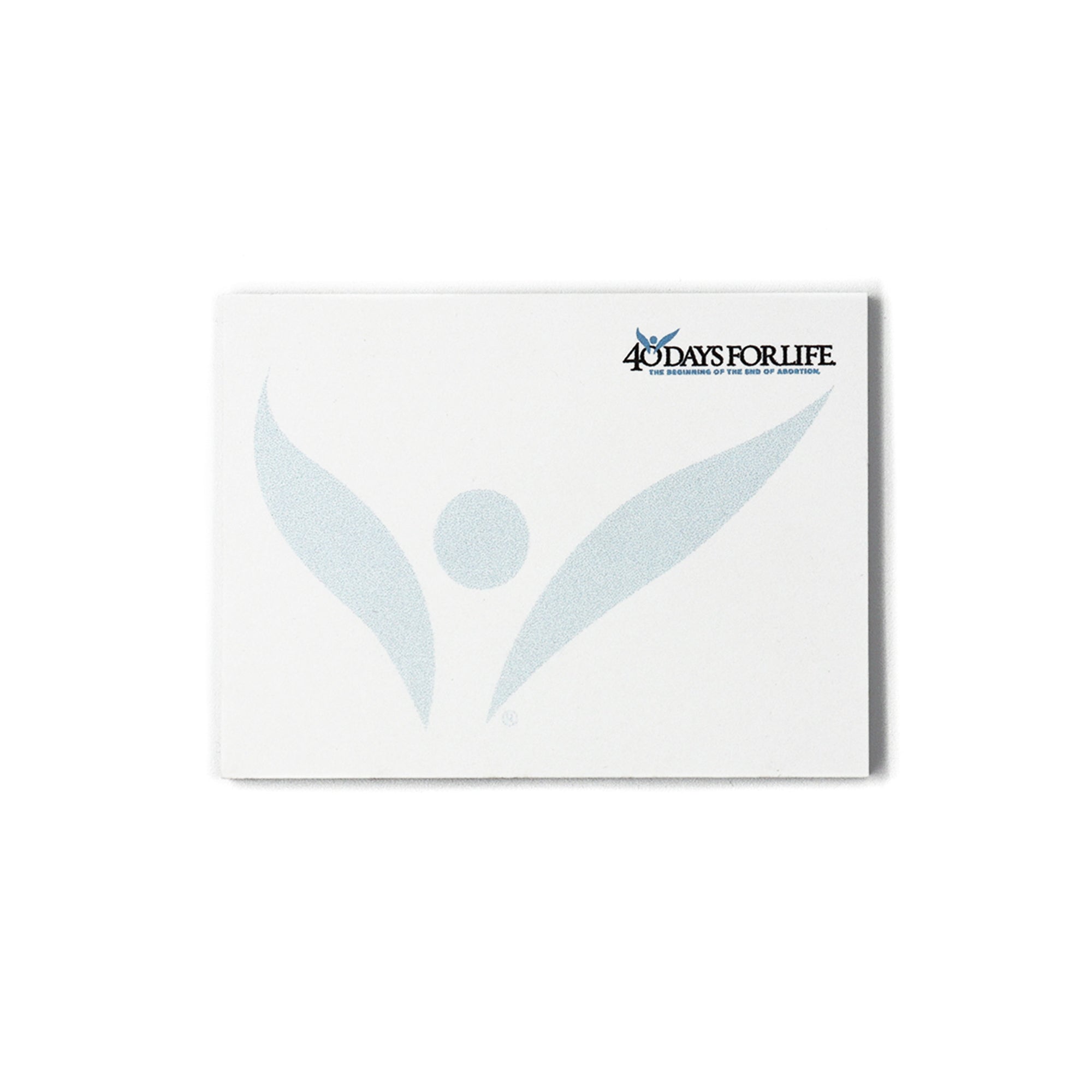 40 Days for Life Sticky Notepad