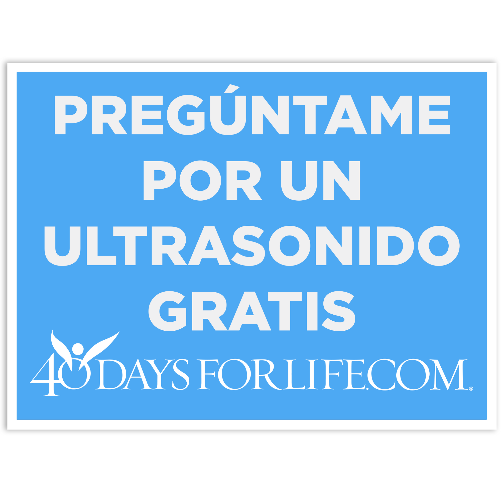 Ask Me About A Free Ultrasound Sign