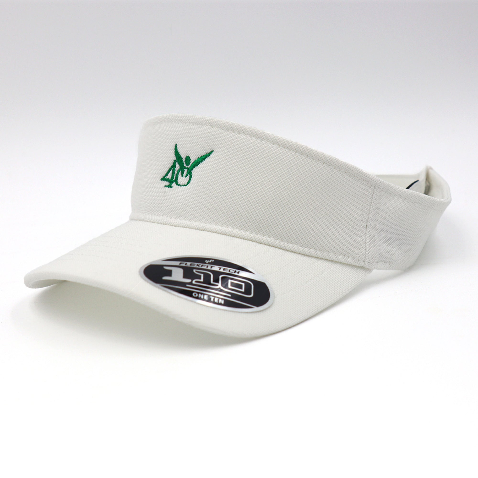 40DFL Angel Visor (White/Kelly)
