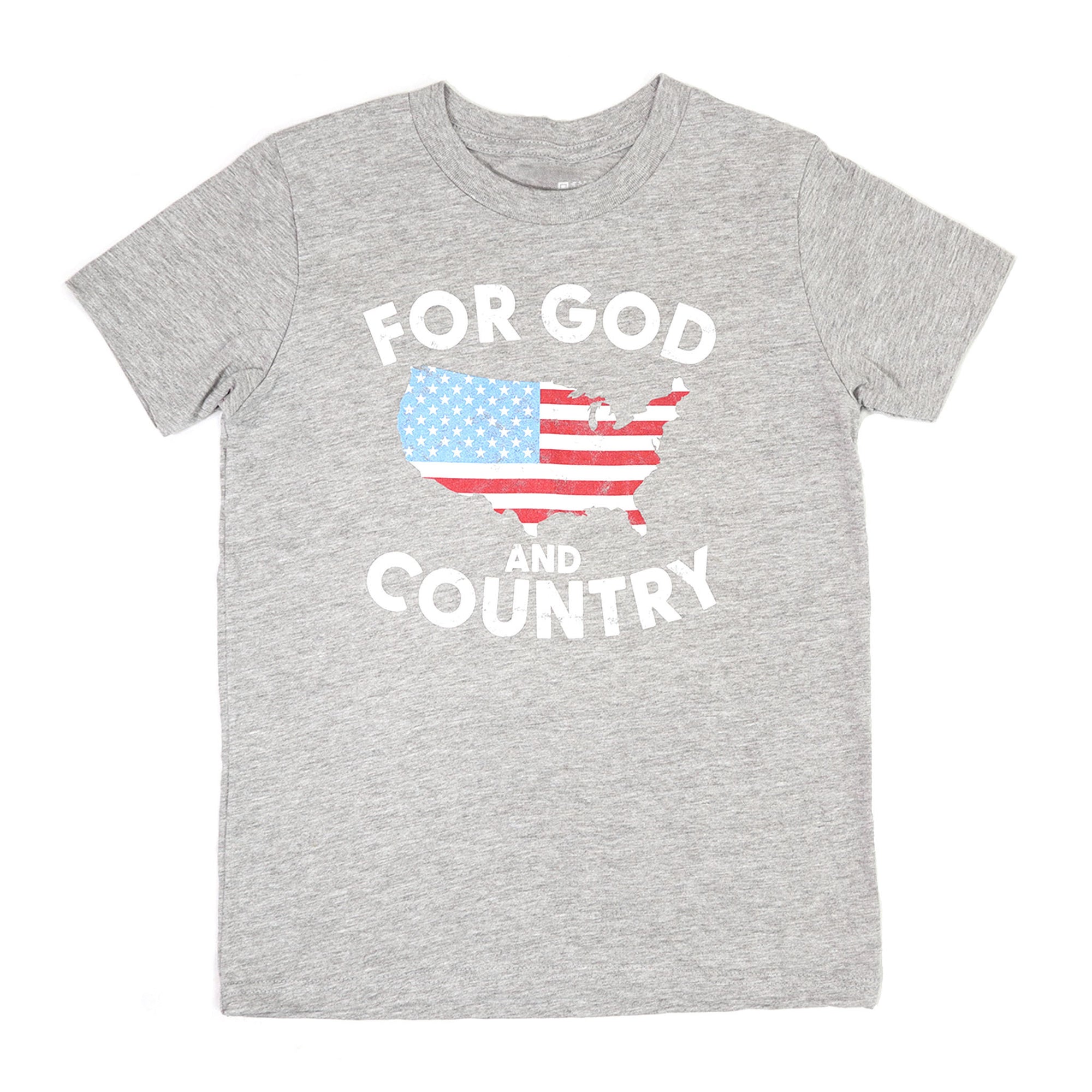 For God and Country T-Shirt - Youth Size