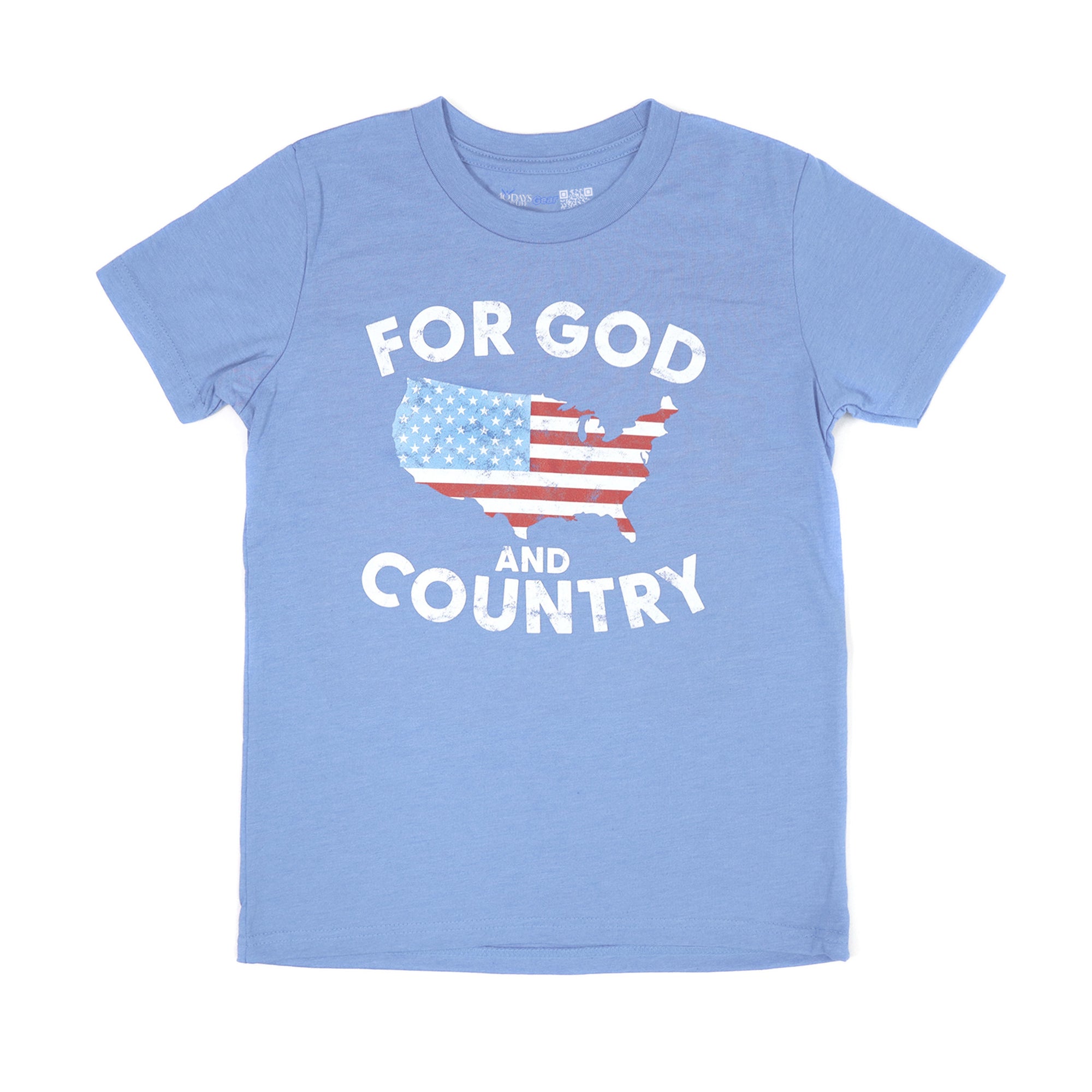 For God and Country T-Shirt - Youth Size