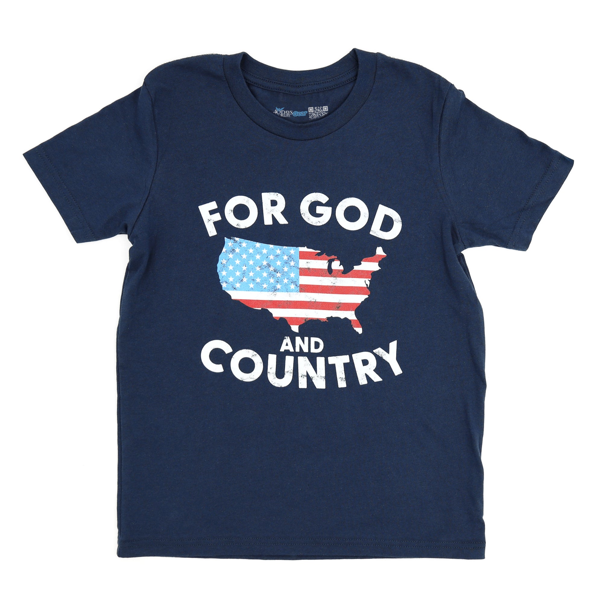 For God and Country T-Shirt - Youth Size