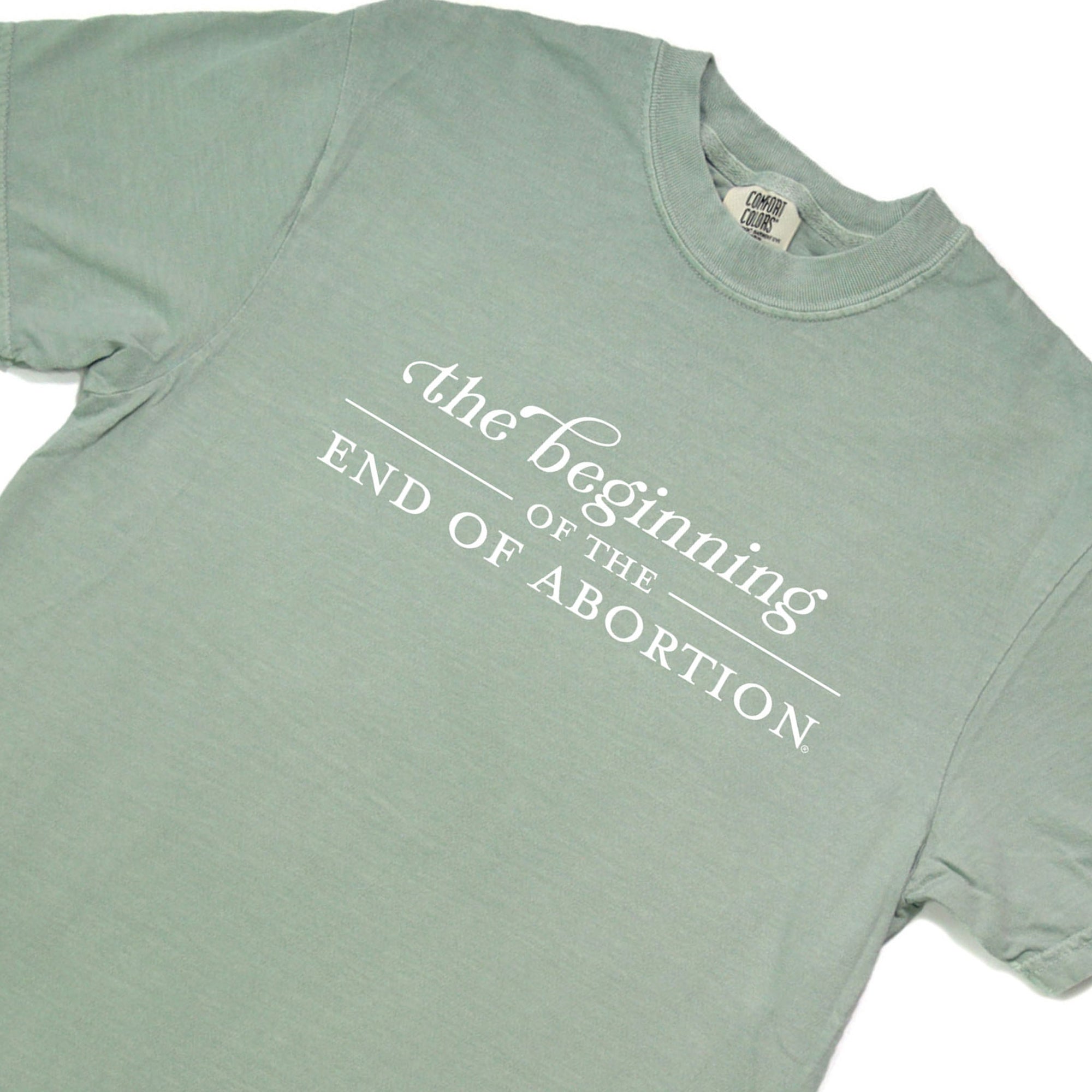 The Beginning of The End of Abortion Comfort Colors® T-Shirt