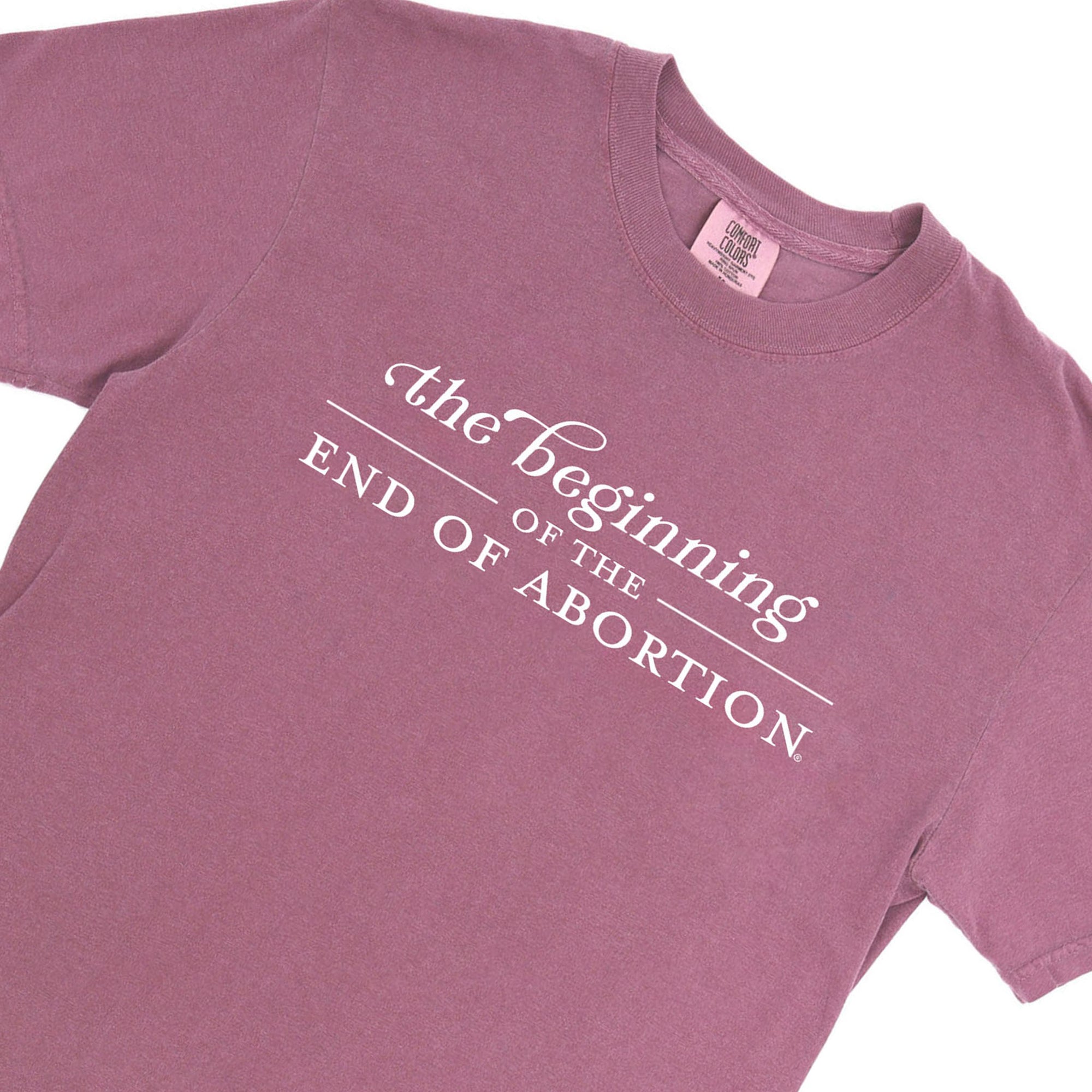The Beginning of The End of Abortion Comfort Colors® T-Shirt