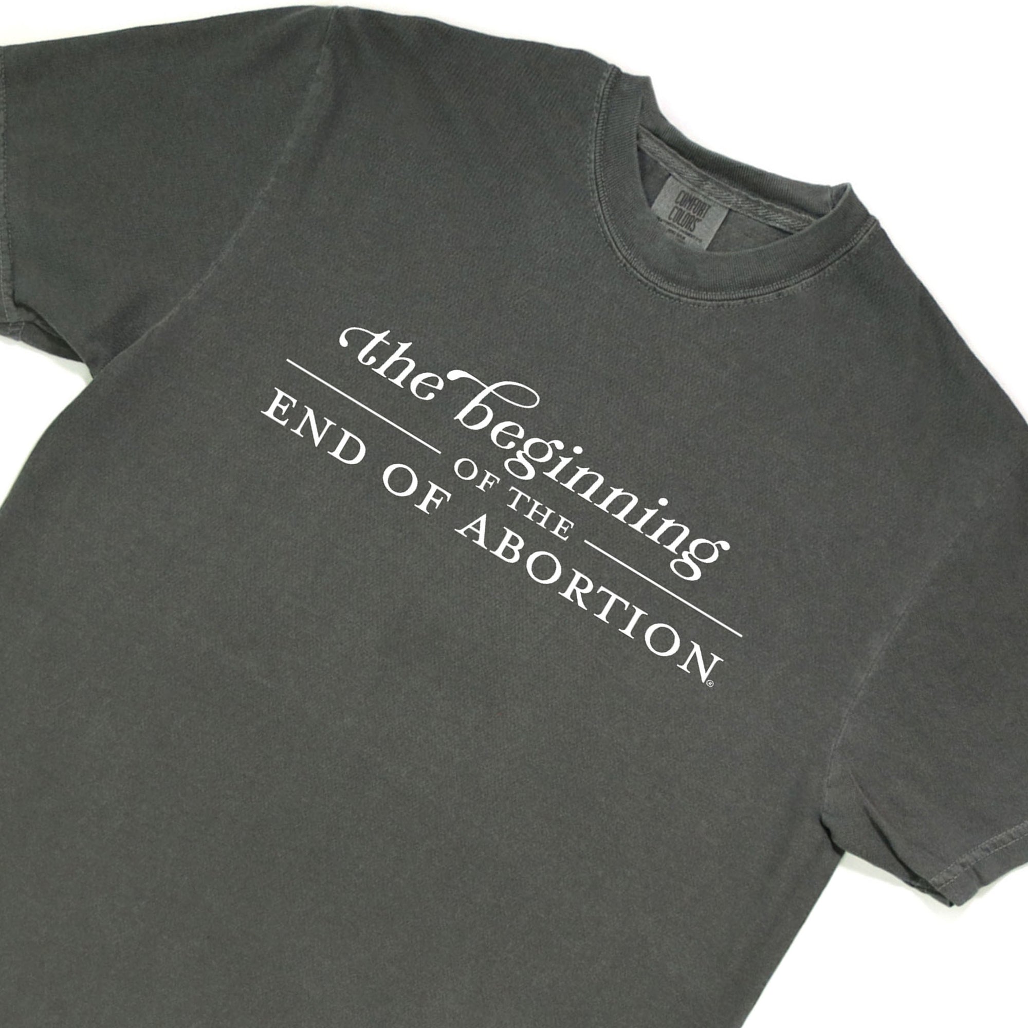 The Beginning of The End of Abortion Comfort Colors® T-Shirt