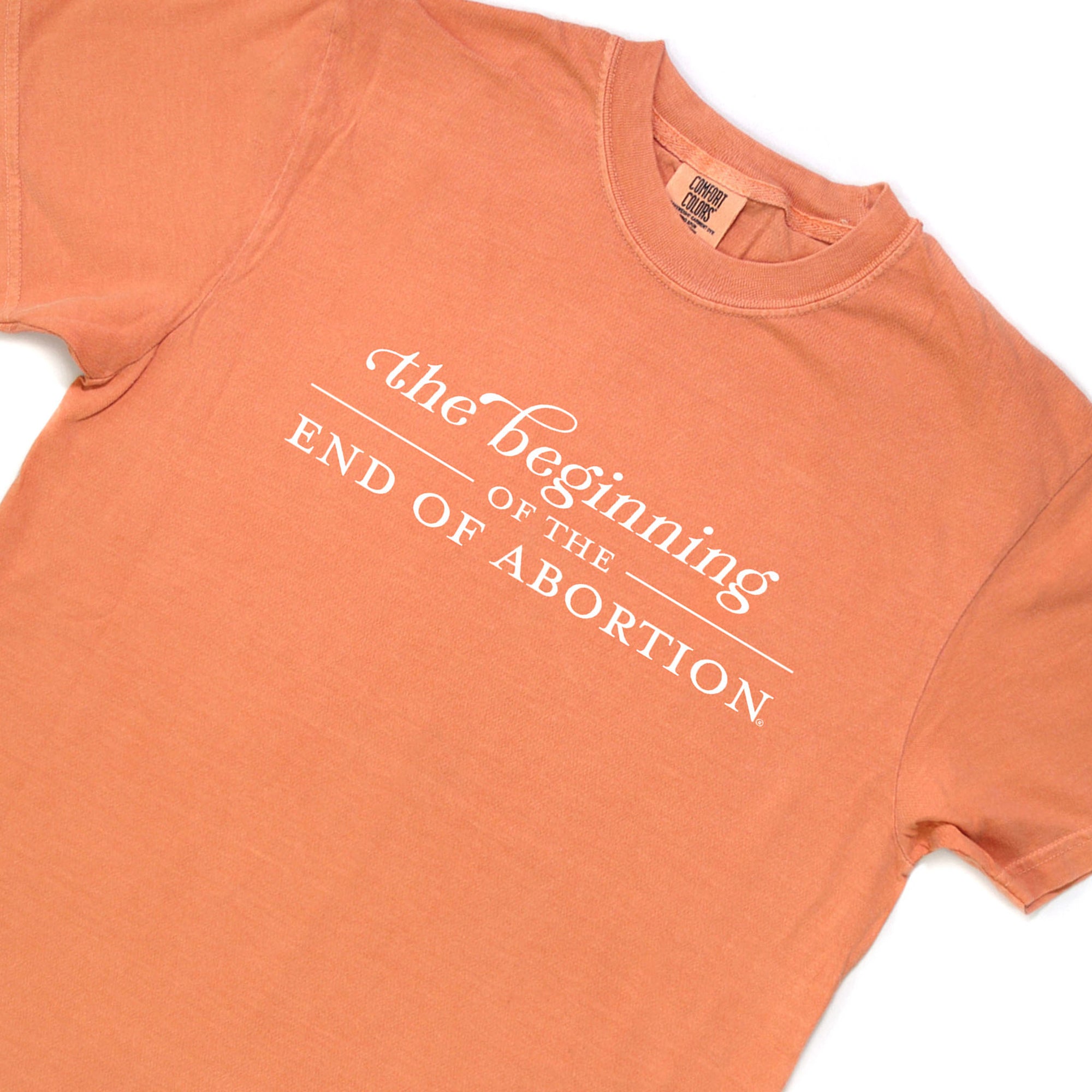 The Beginning of The End of Abortion Comfort Colors® T-Shirt