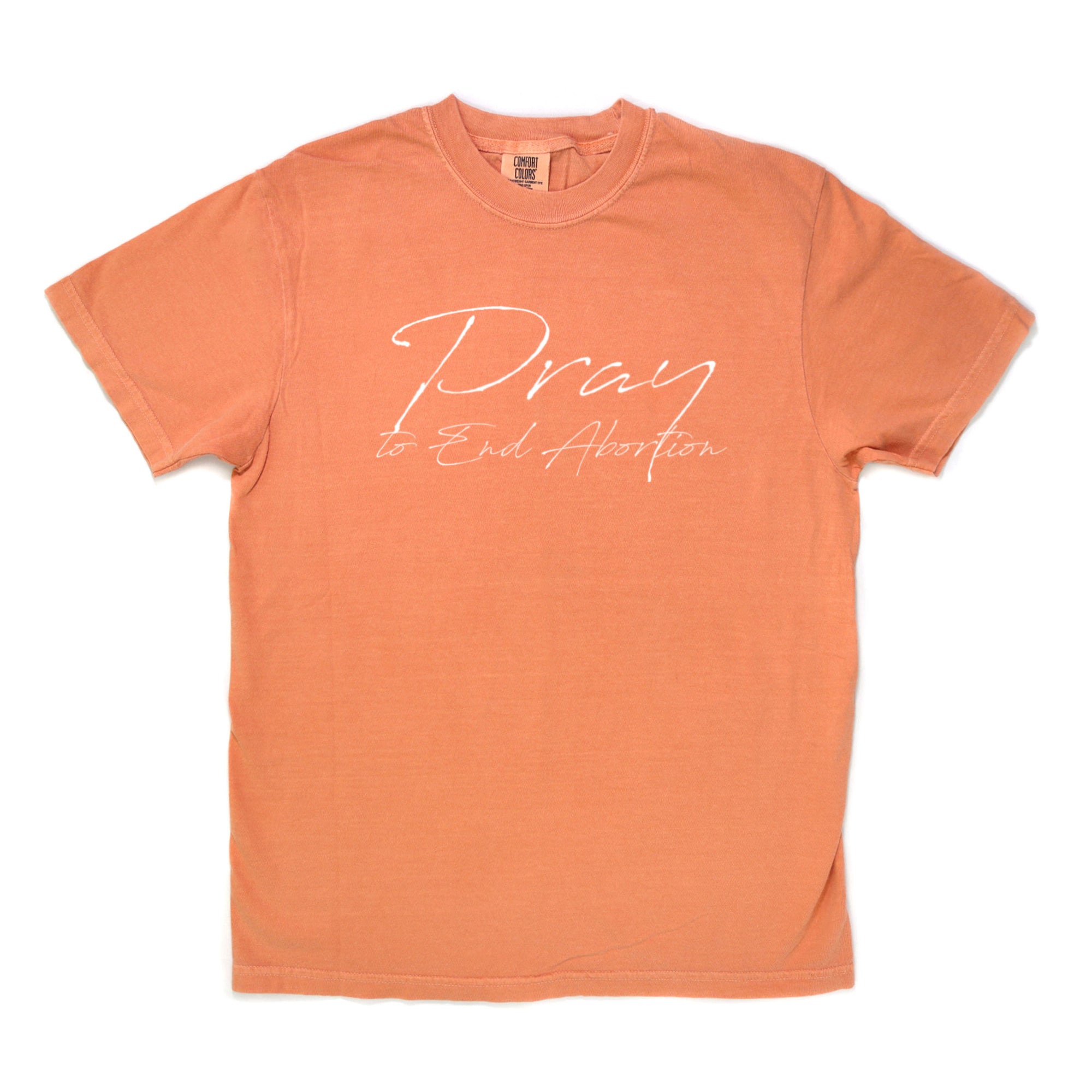 Pray to End Abortion Comfort Colors® T-Shirt