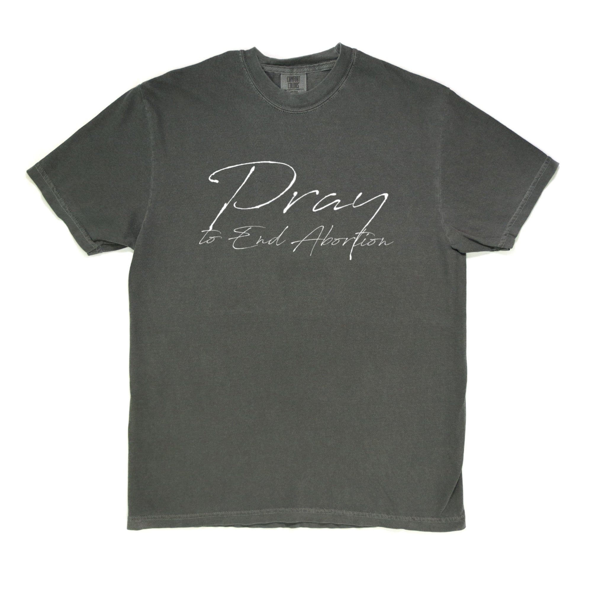 Pray to End Abortion Comfort Colors® T-Shirt