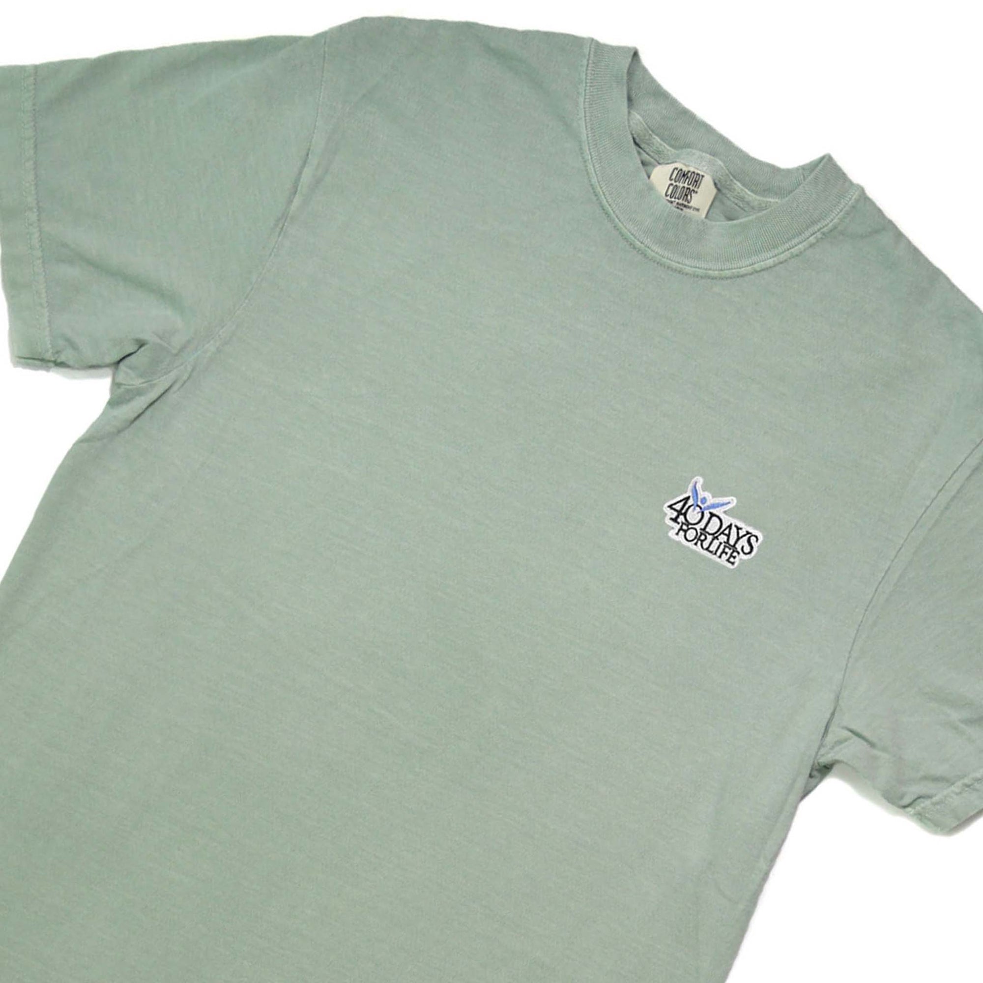 40DFL Stacked Logo Comfort Colors® T-Shirt