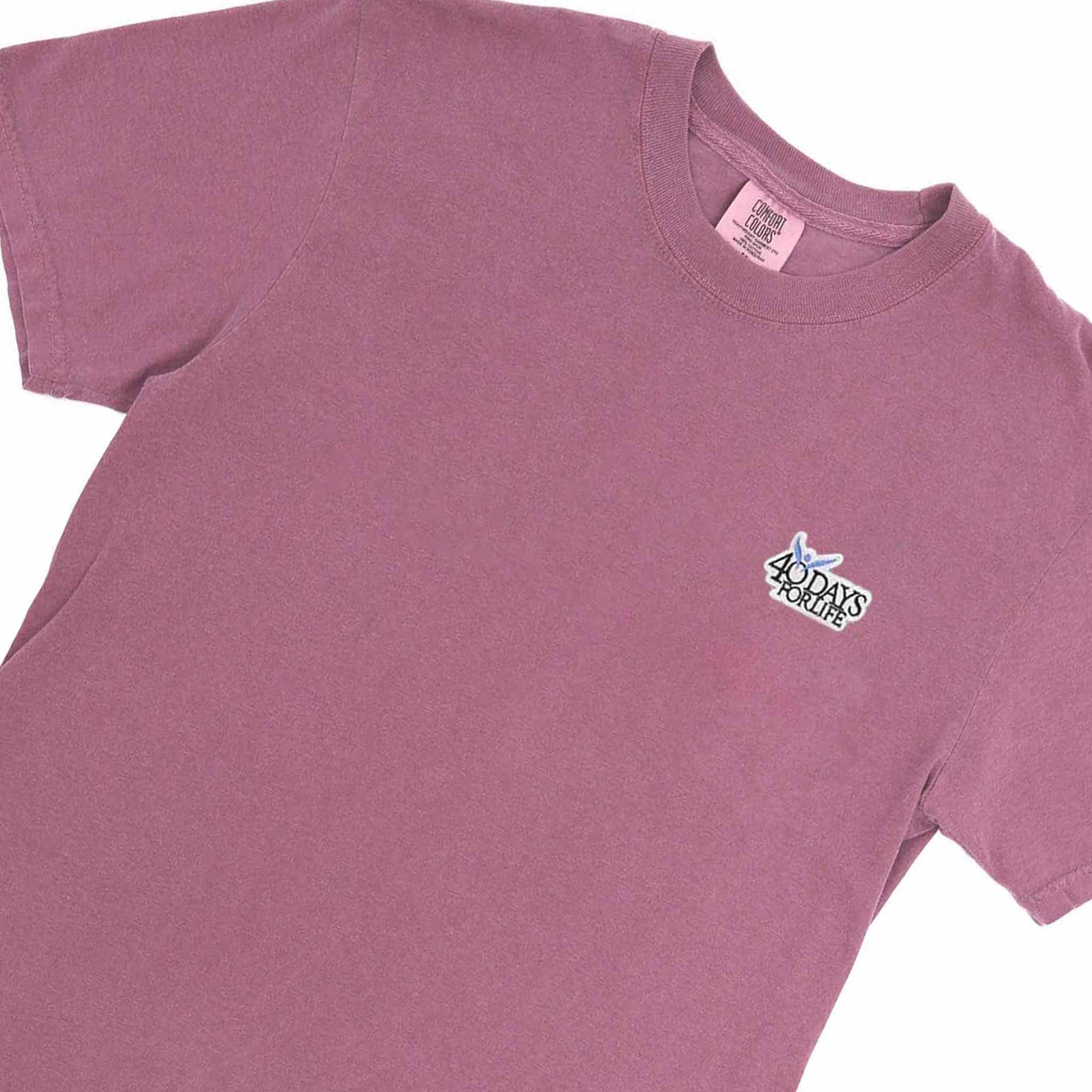 40DFL Stacked Logo Comfort Colors® T-Shirt