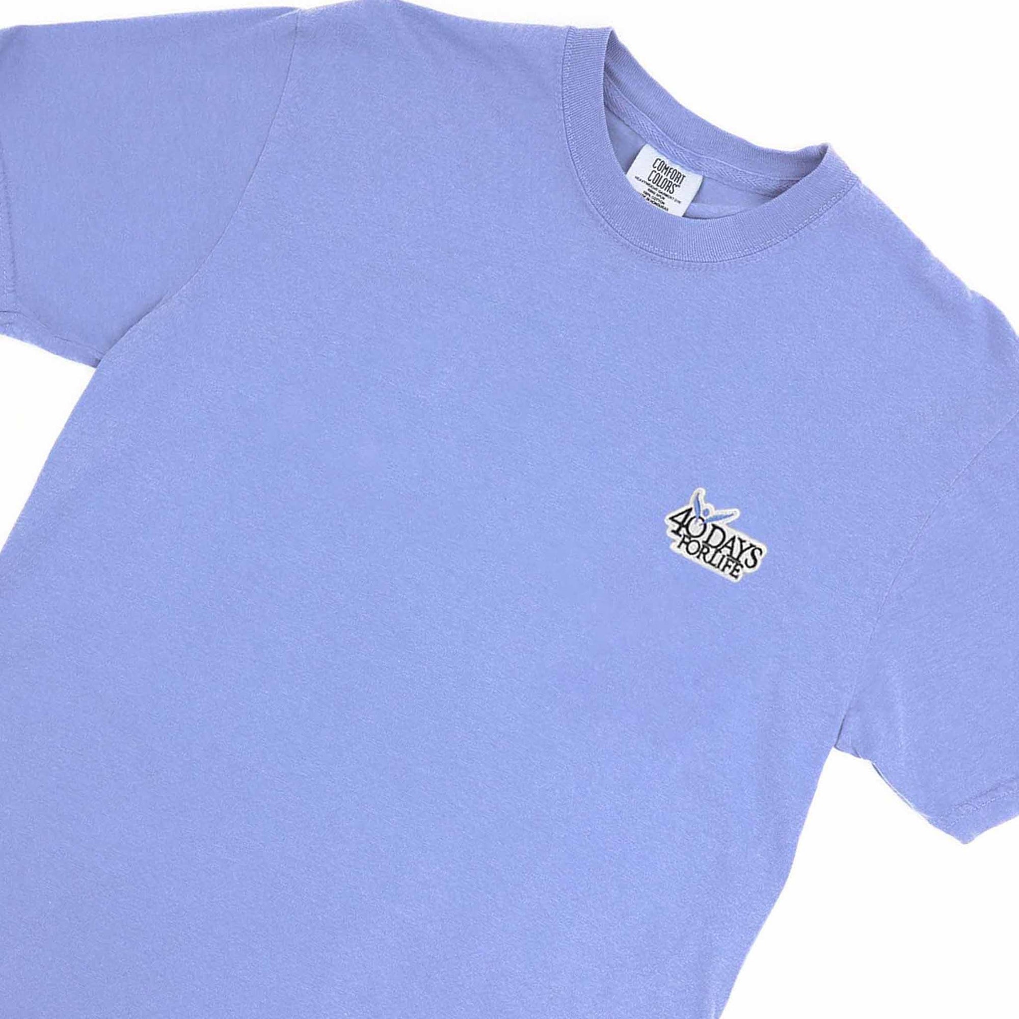 40DFL Stacked Logo Comfort Colors® T-Shirt