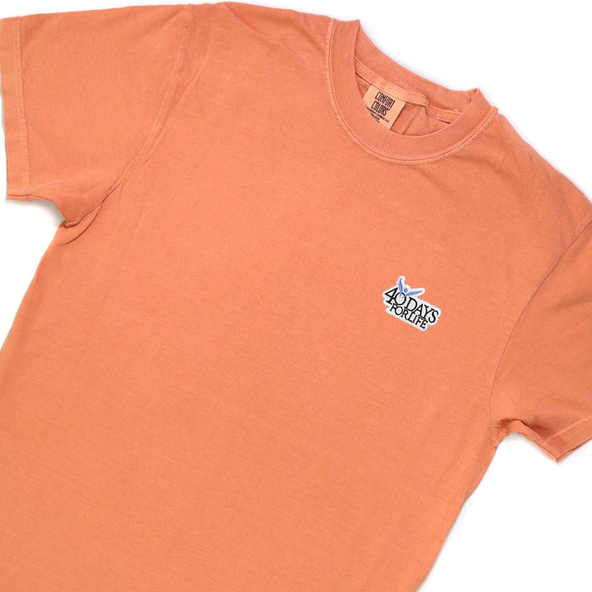 40DFL Stacked Logo Comfort Colors® T-Shirt