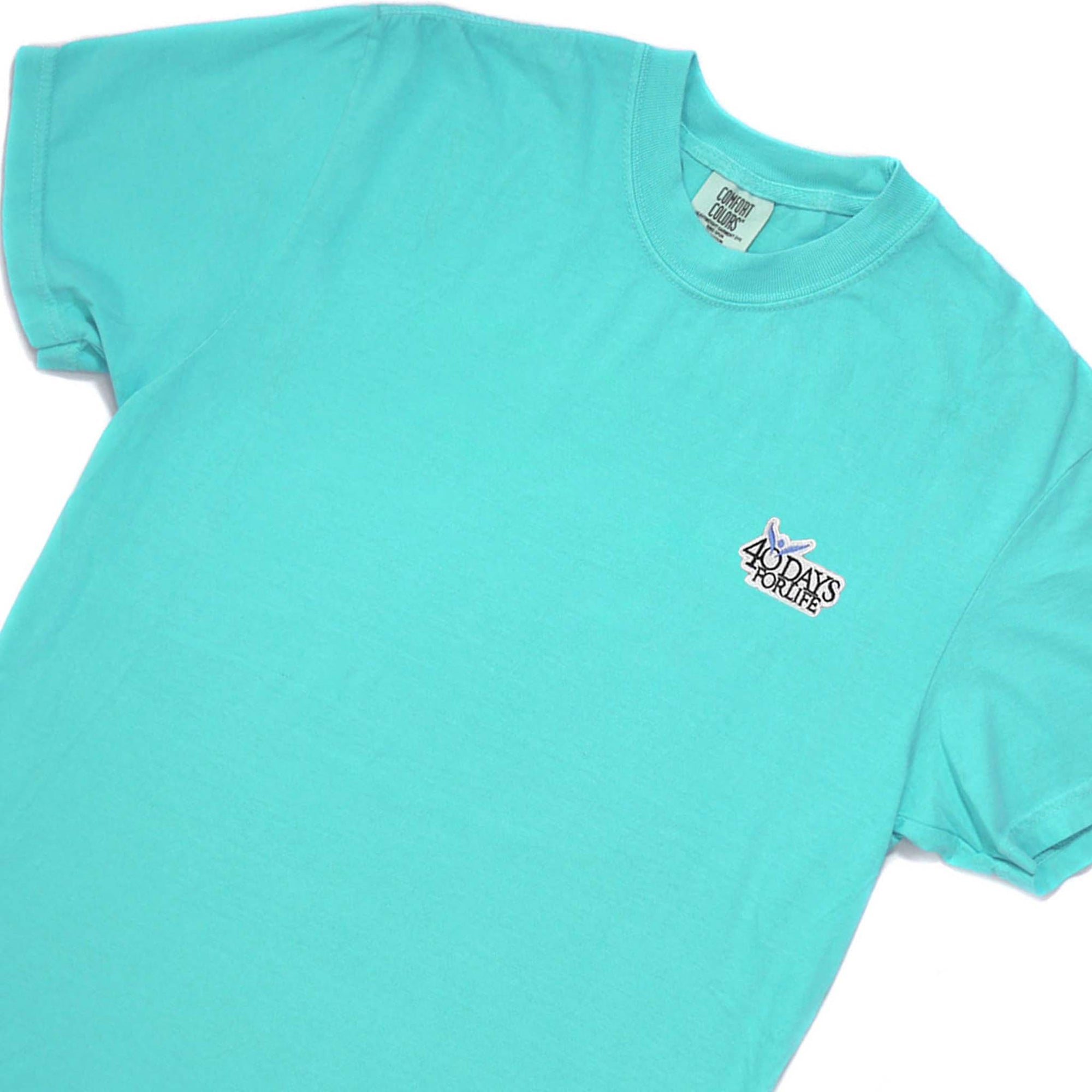 40DFL Stacked Logo Comfort Colors® T-Shirt