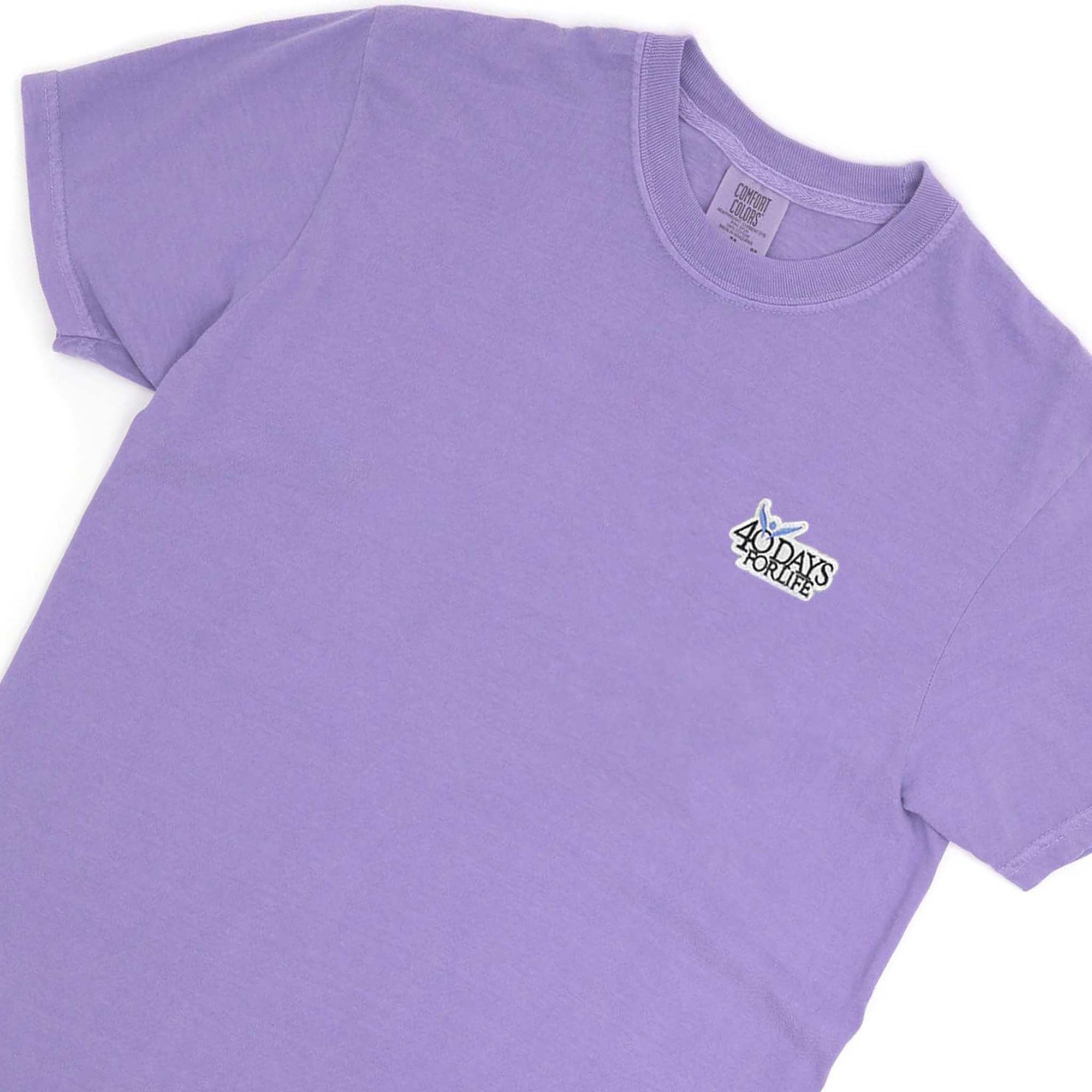 40DFL Stacked Logo Comfort Colors® T-Shirt