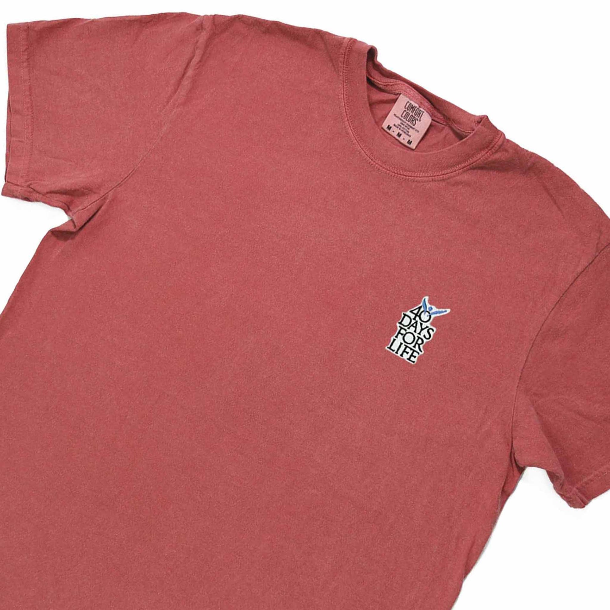 40DFL Vertical Logo Comfort Colors® T-Shirt