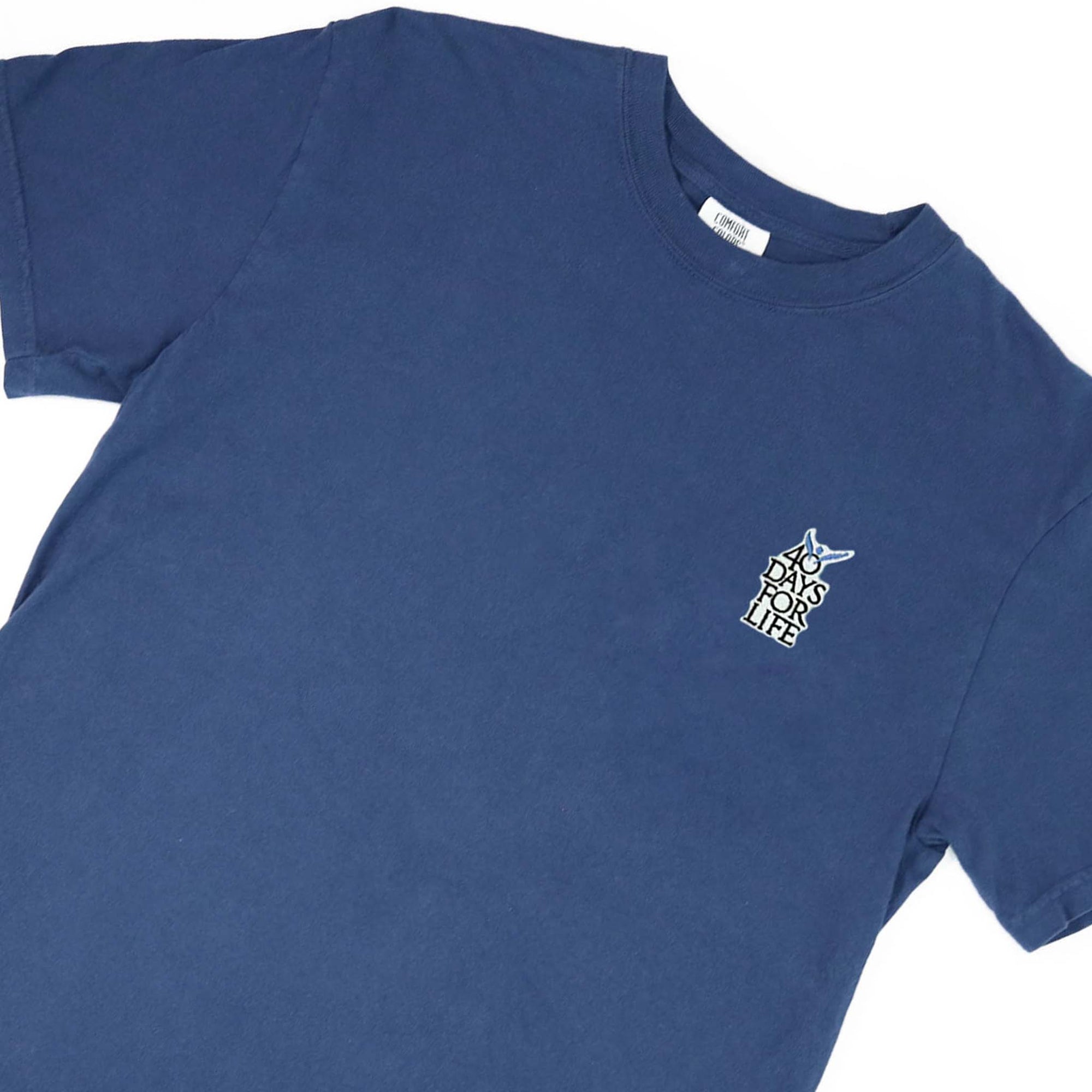 40DFL Vertical Logo Comfort Colors® T-Shirt