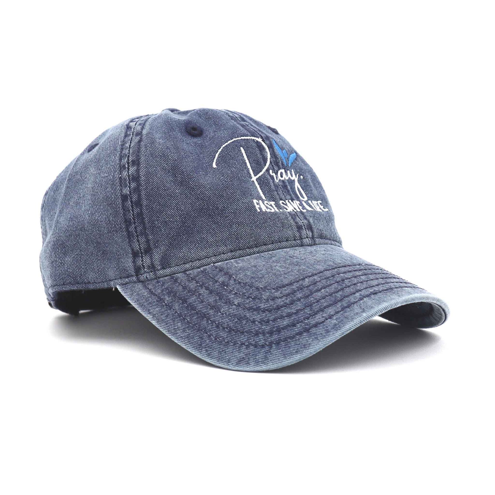 Pray Fast Save a Life Vintage Cap