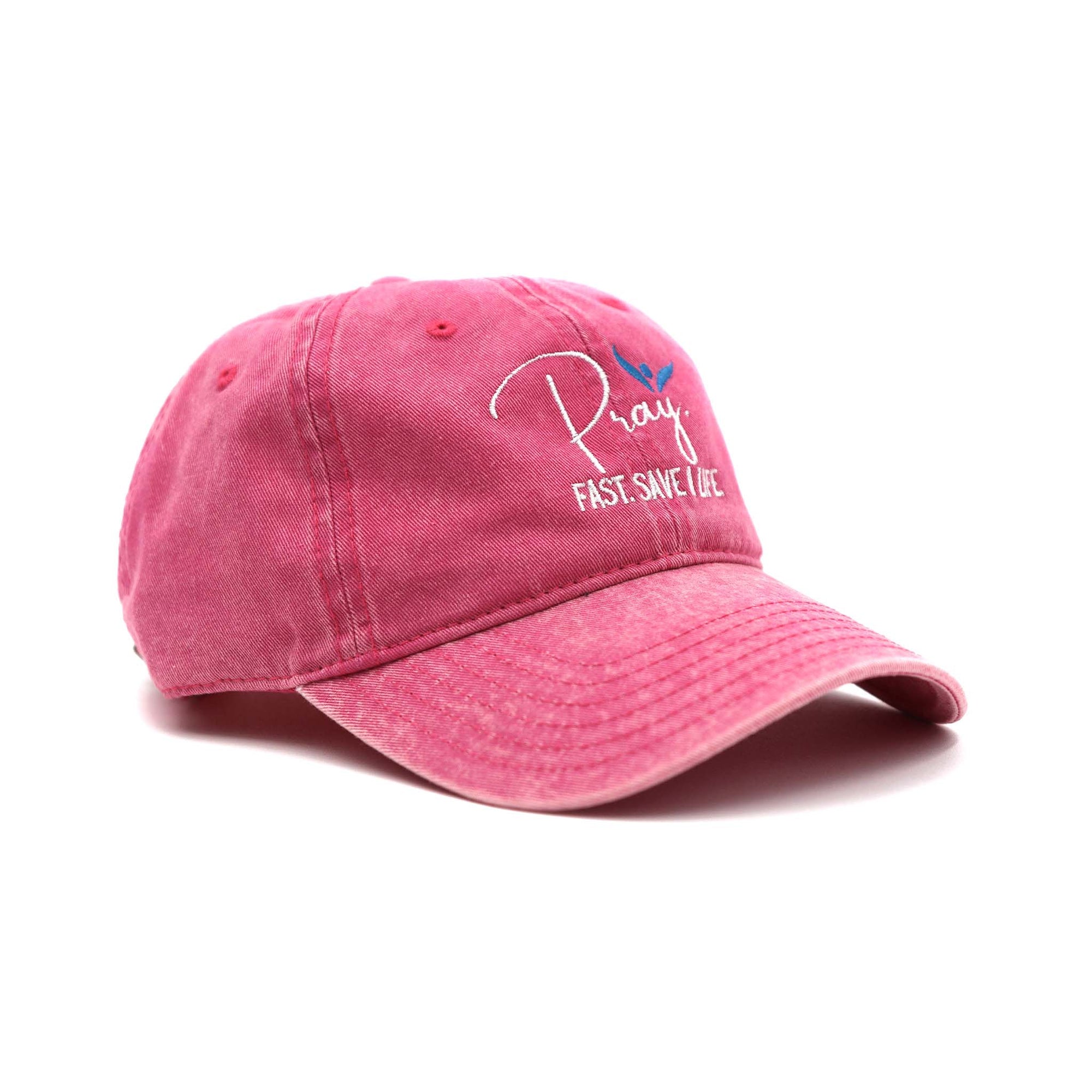 Pray Fast Save a Life Vintage Cap