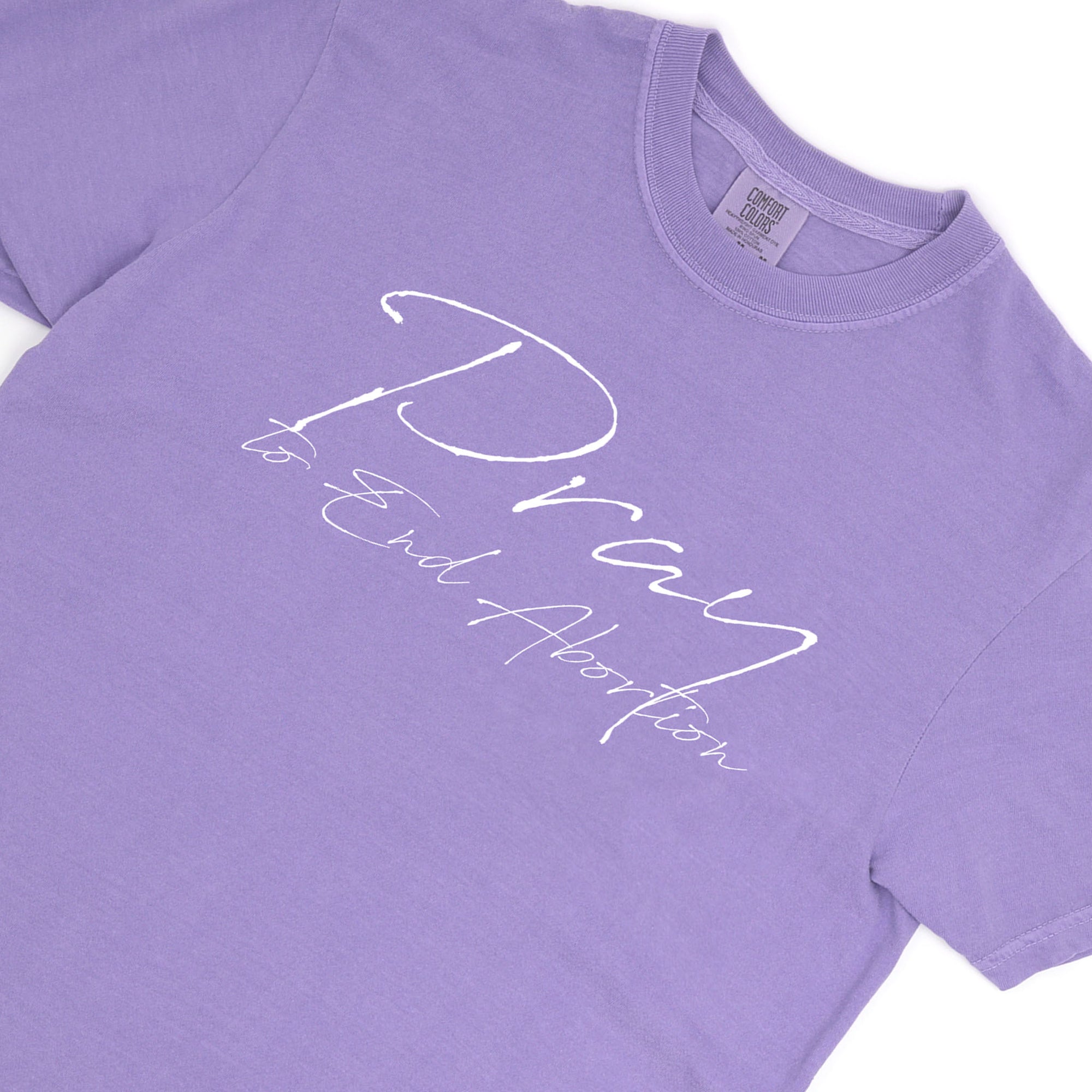 Pray to End Abortion Comfort Colors® T-Shirt