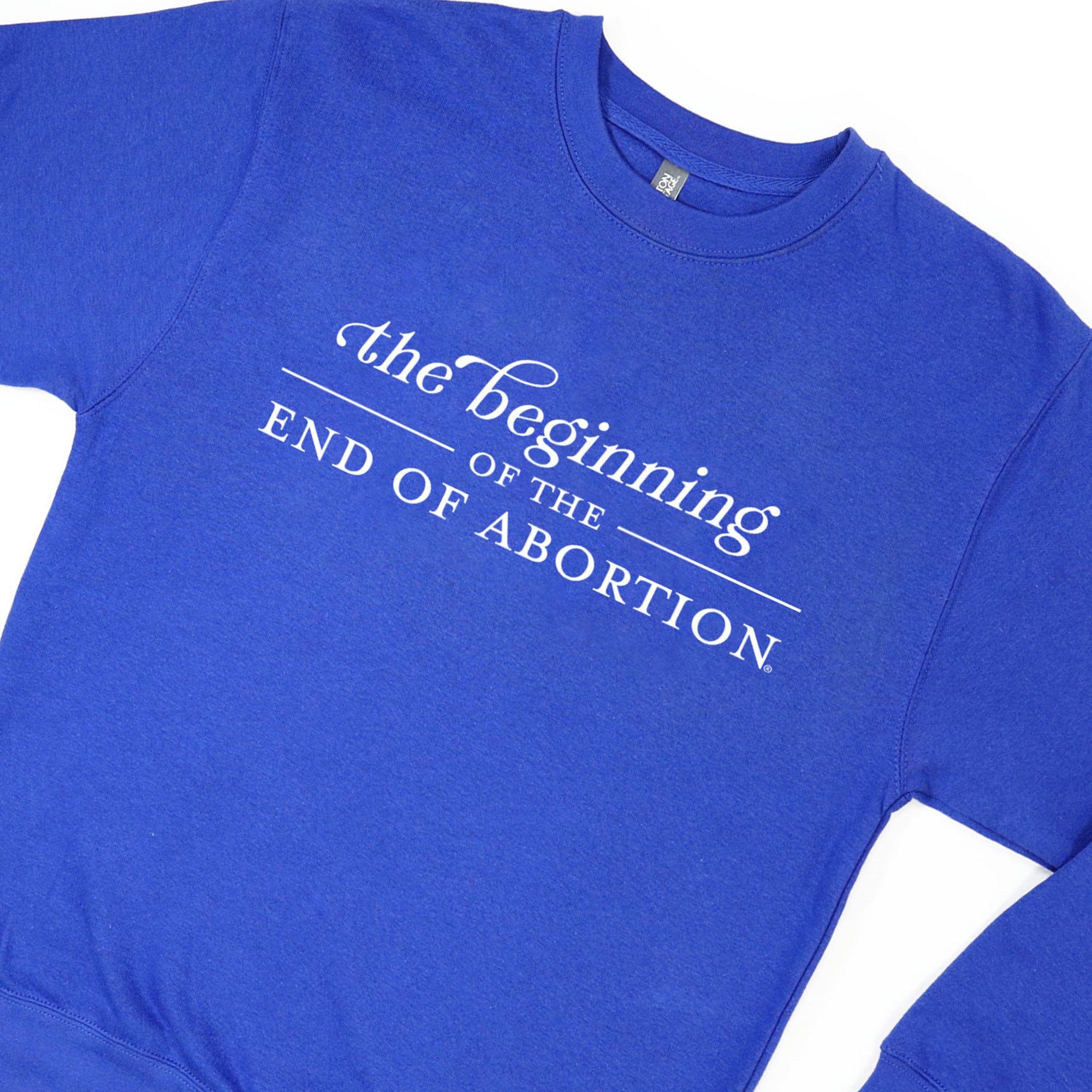 The Beginning of The End of Abortion Premium Sweatshirt