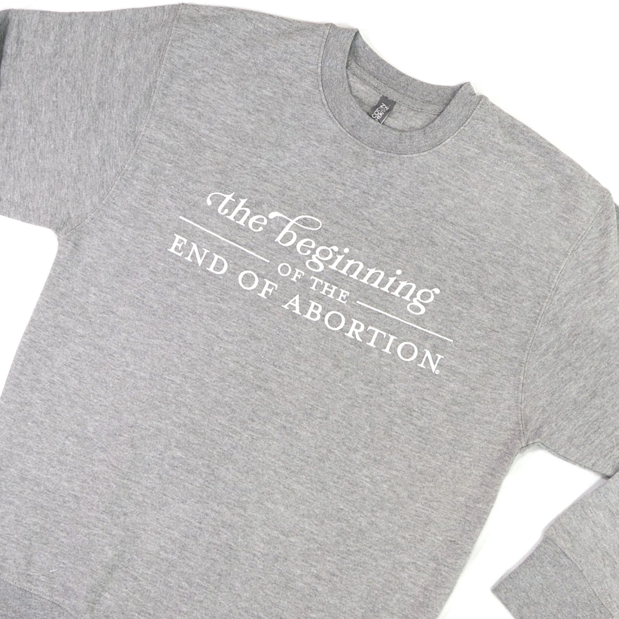 The Beginning of The End of Abortion Premium Sweatshirt