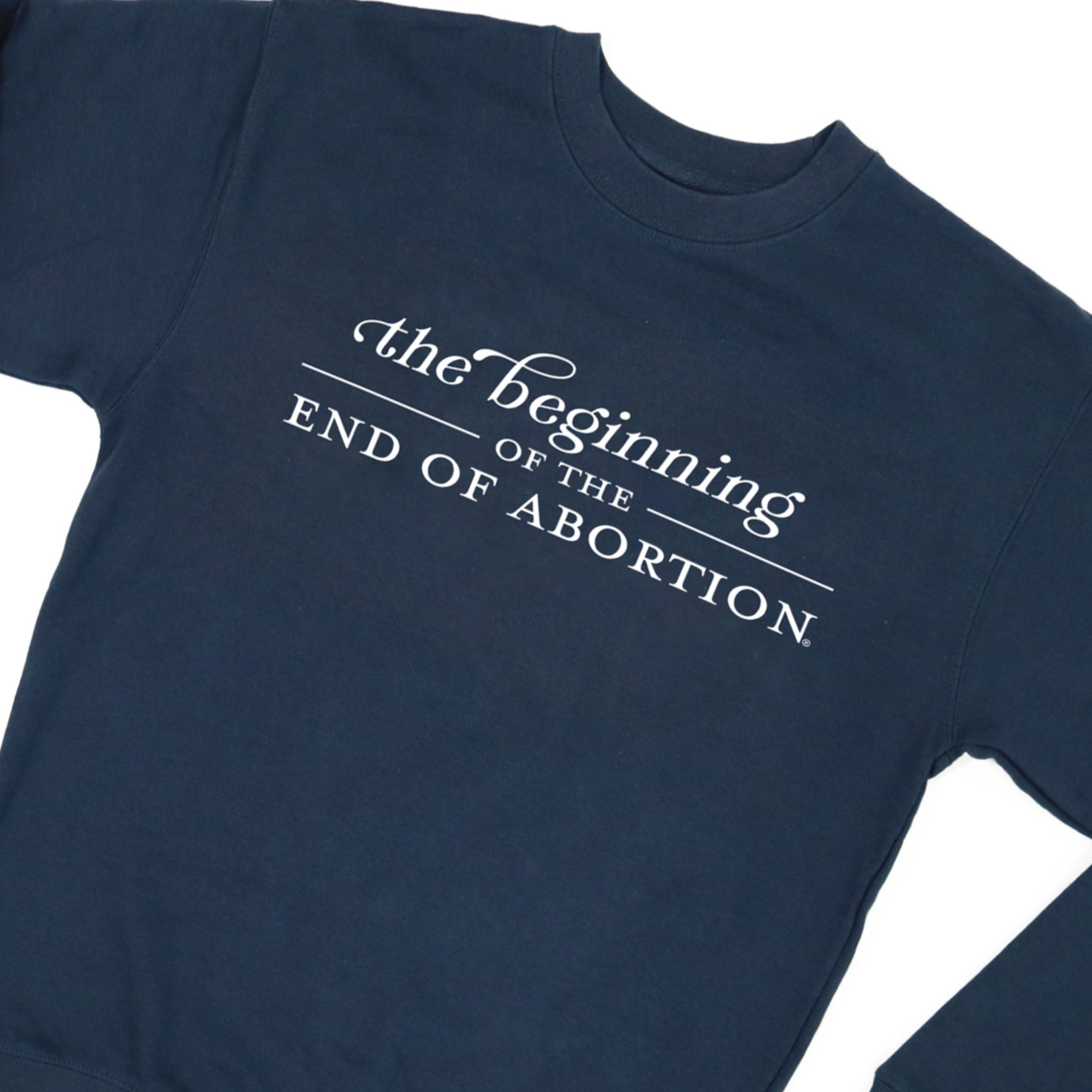 The Beginning of The End of Abortion Premium Sweatshirt