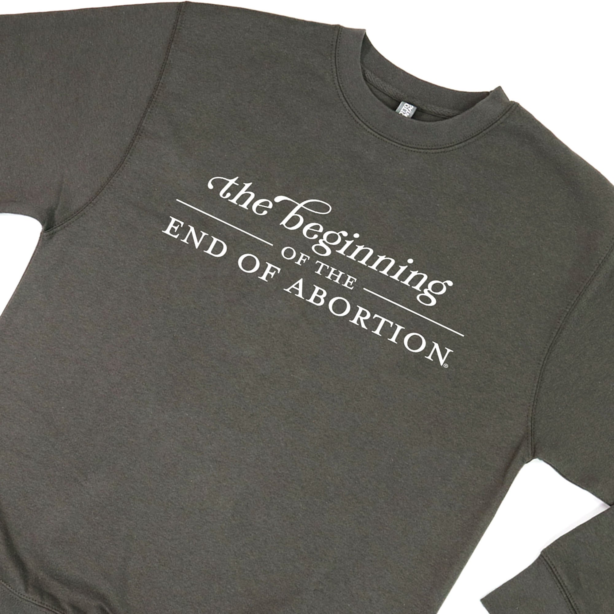 The Beginning of The End of Abortion Premium Sweatshirt