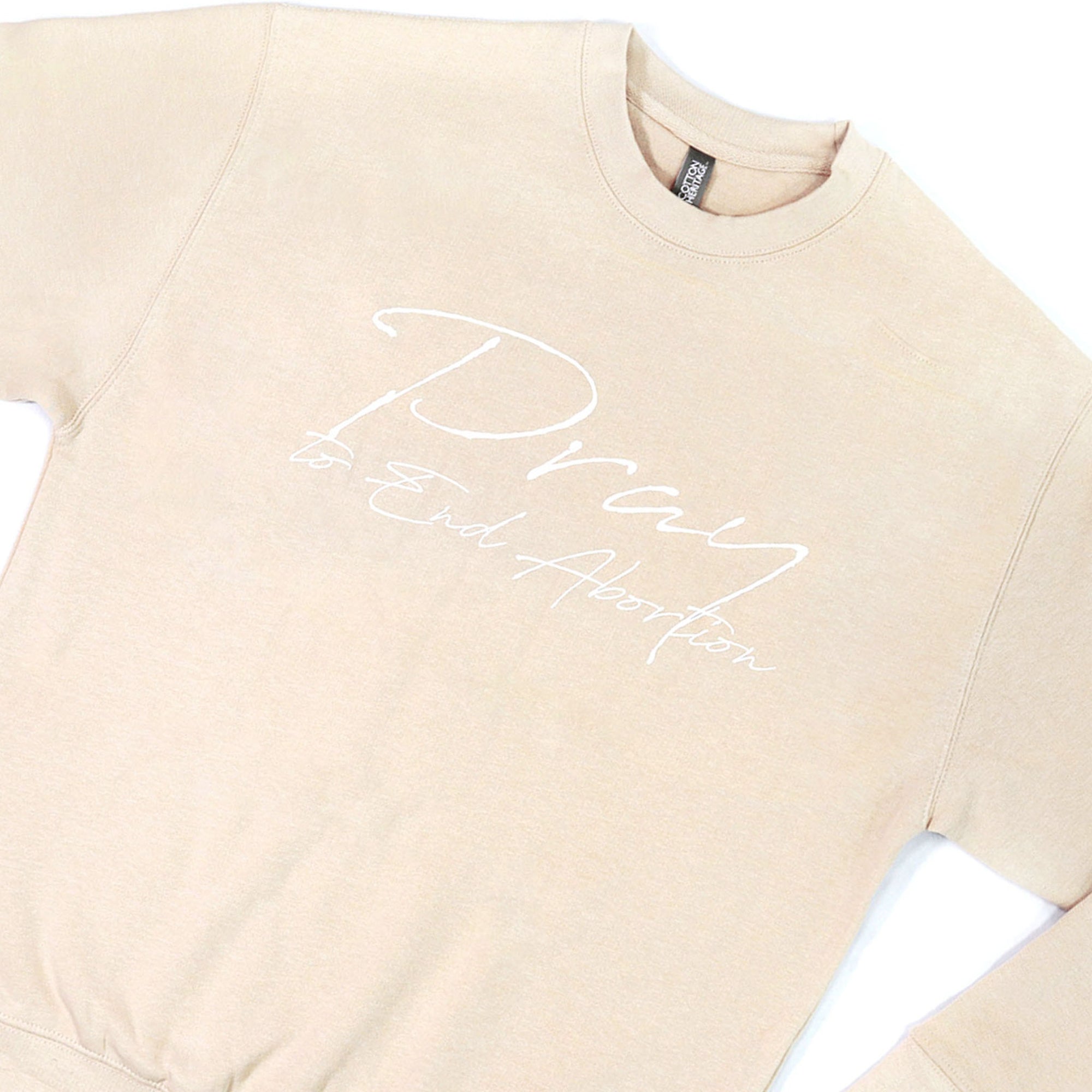 Pray to End Abortion Premium Sweatshirt