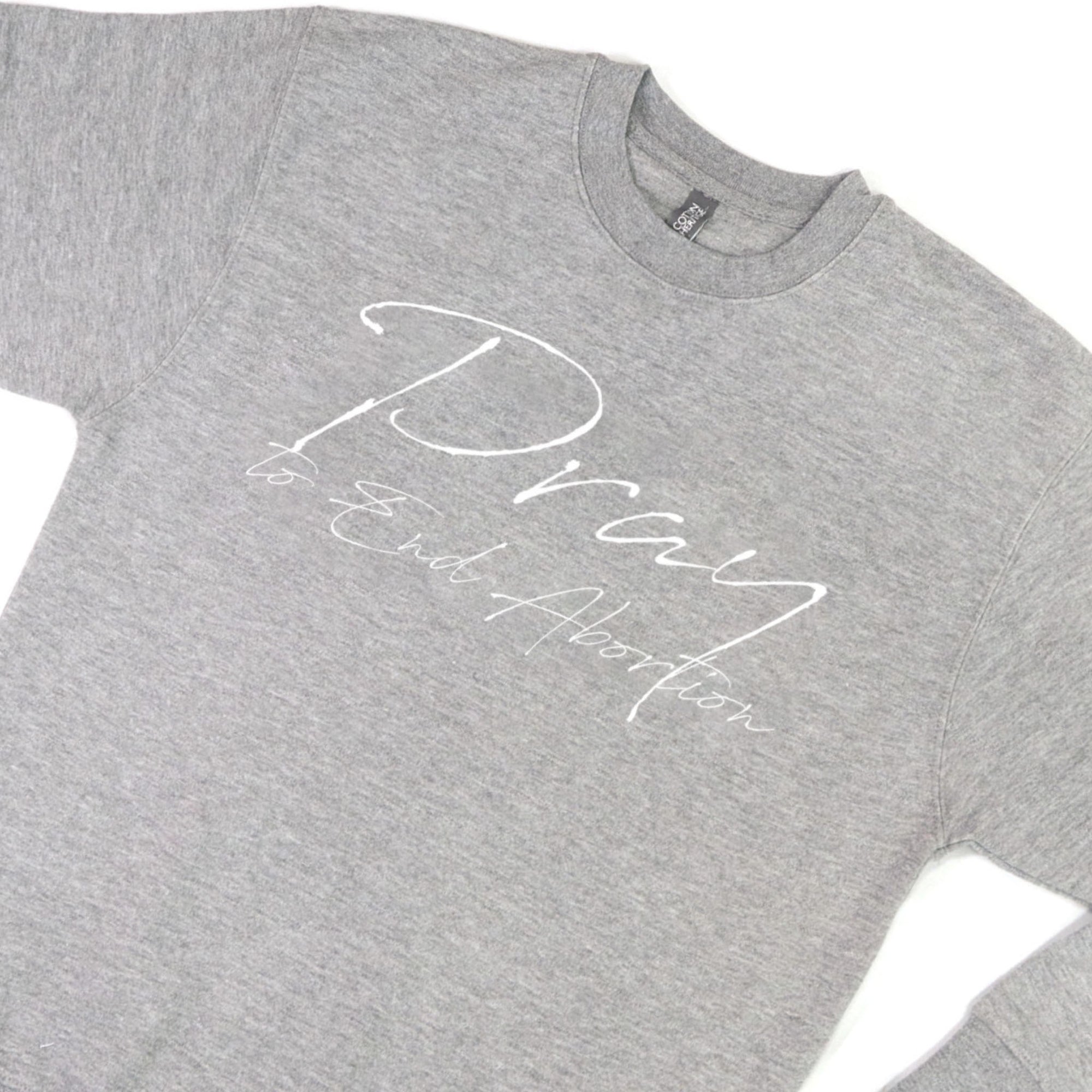 Pray to End Abortion Premium Sweatshirt