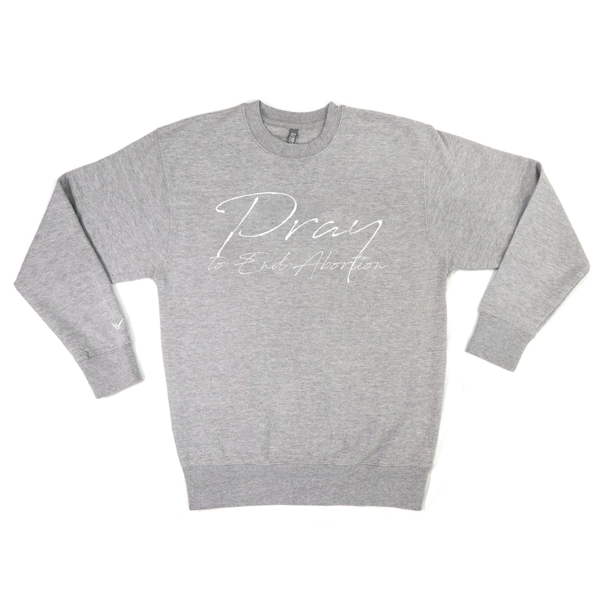 Pray to End Abortion Premium Sweatshirt