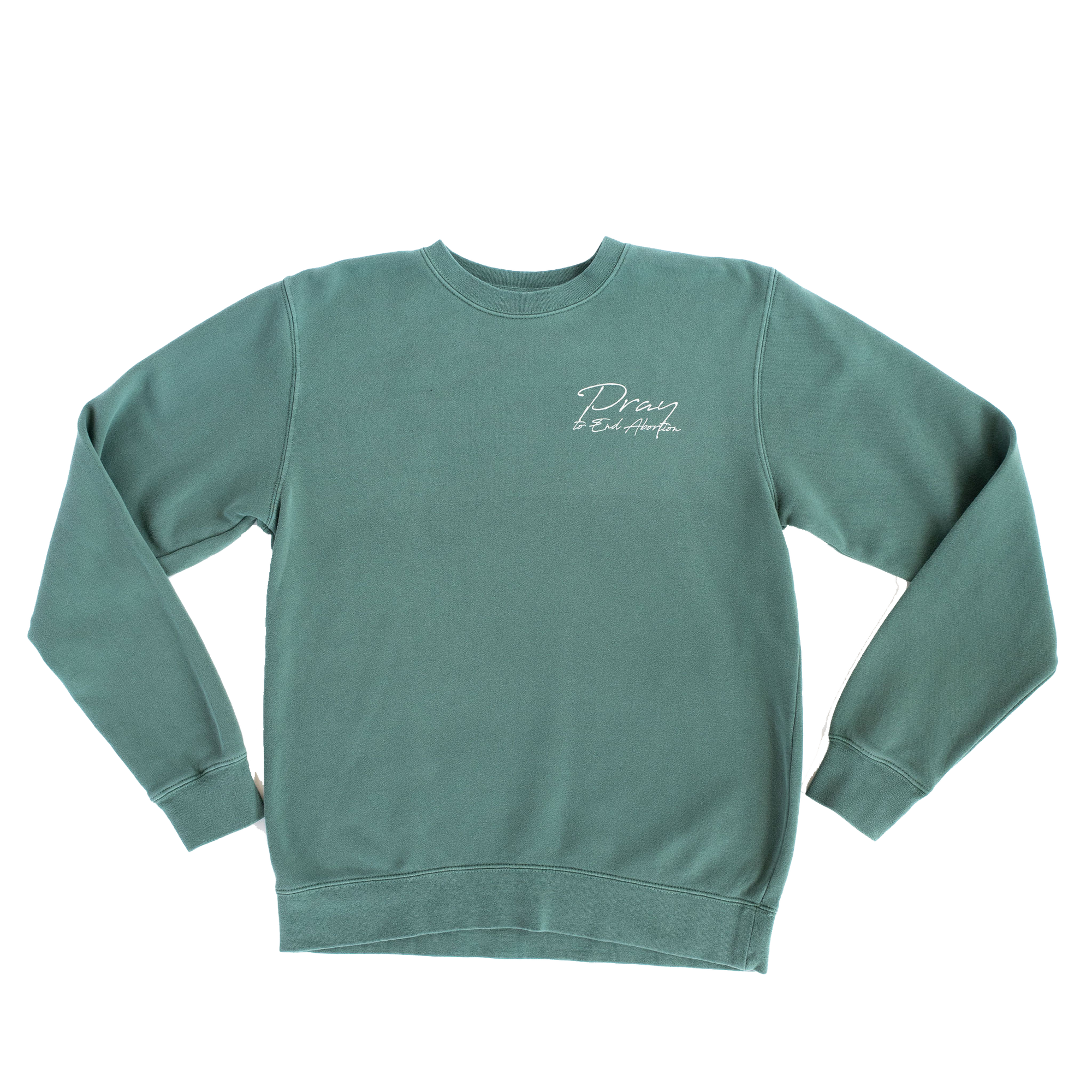 Pray to End Abortion Vintage Sweatshirt