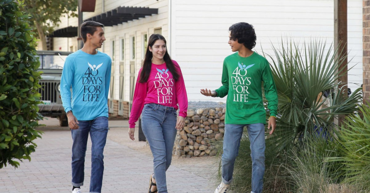 40 Days for Life Pro-Life Gear