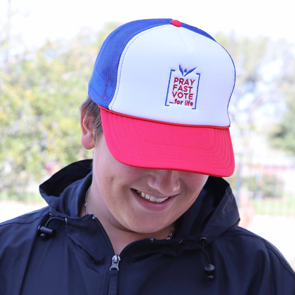 [Vote for Life] Foam Trucker Hat